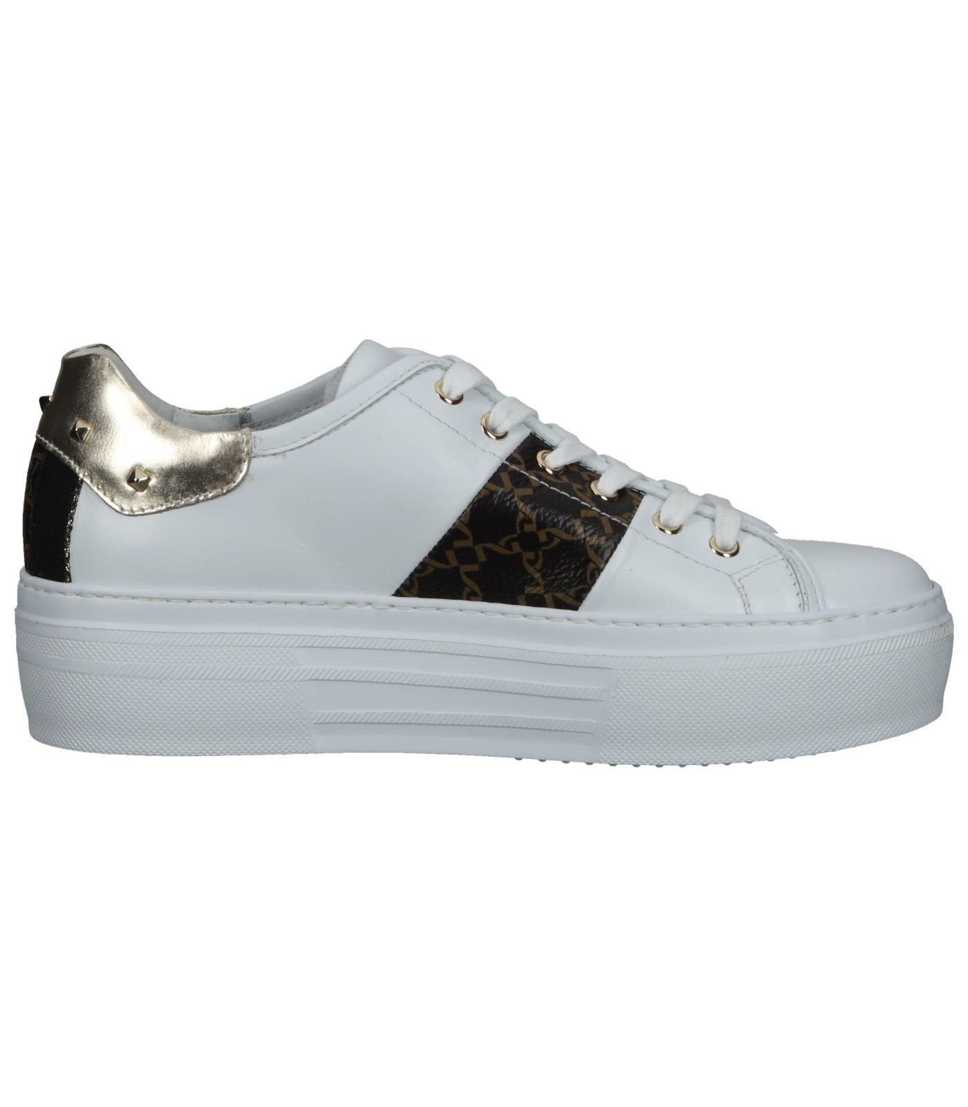 Nero Giardini Sneaker Leder/Textil Sneaker Bianco