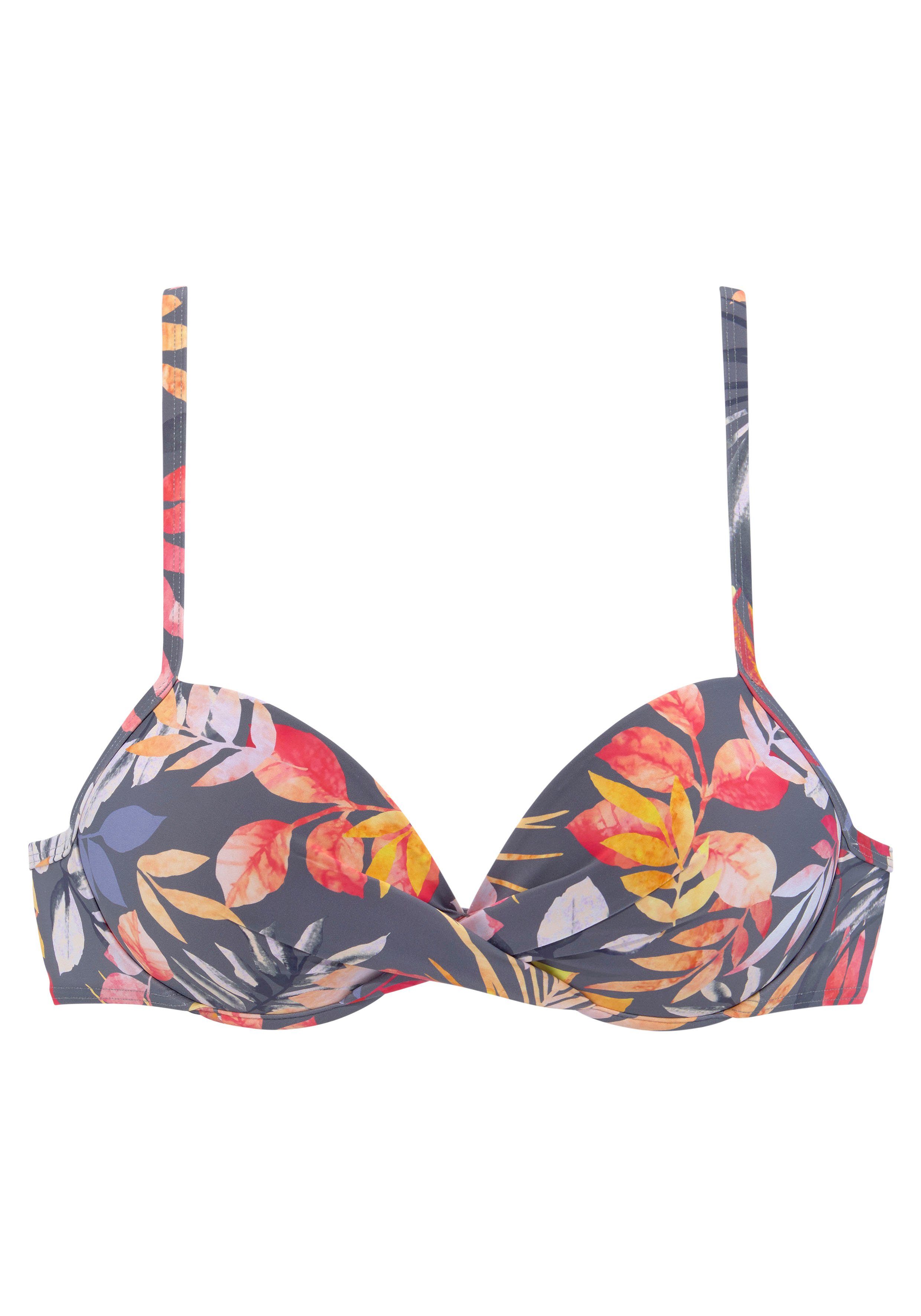 Vivance Push-Up-Bikini-Top Leilani, in getwisteter Optik günstig online kaufen