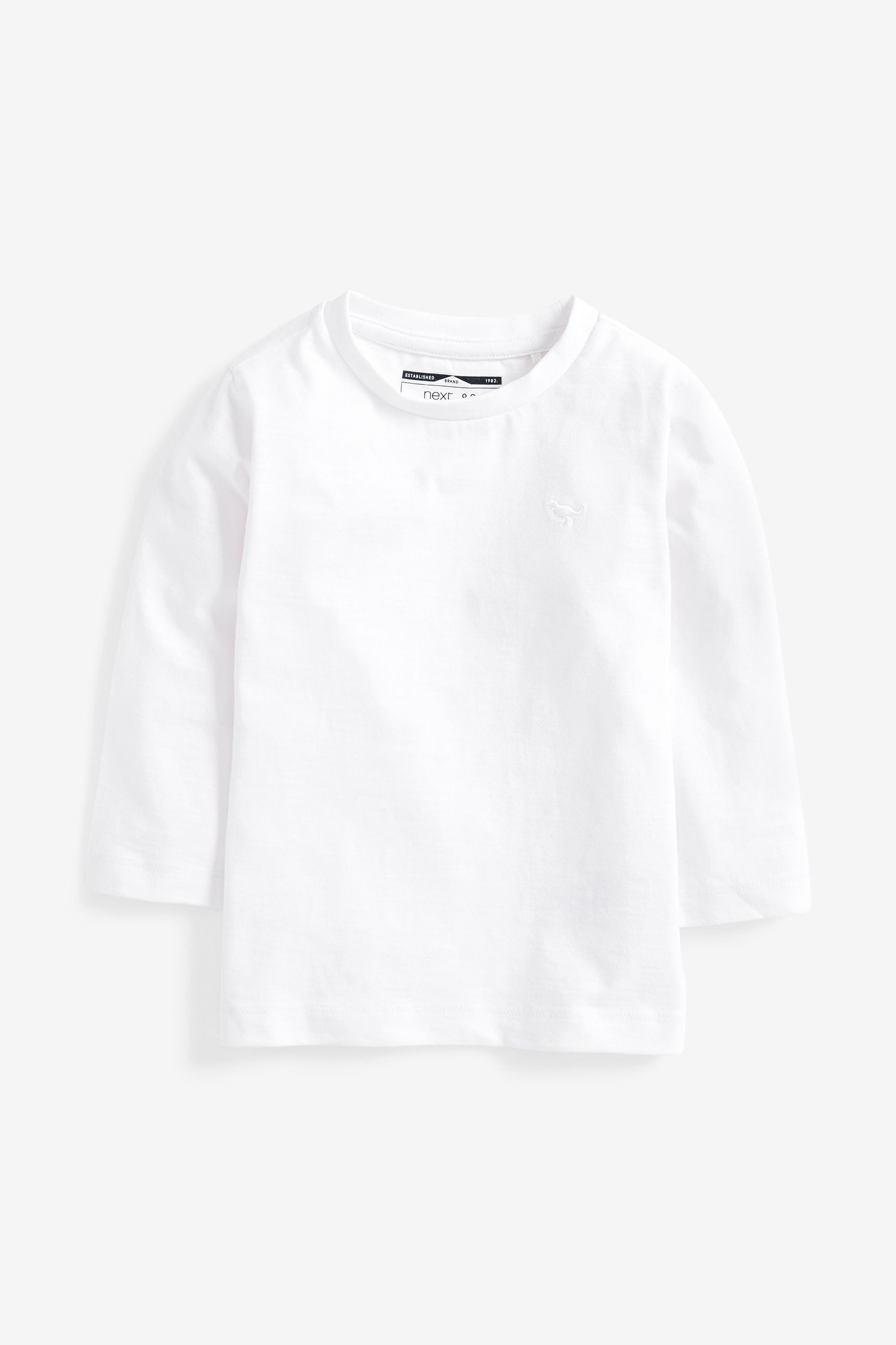 Next Langarmshirt Einfarbiges Shirt (1-tlg) günstig online kaufen
