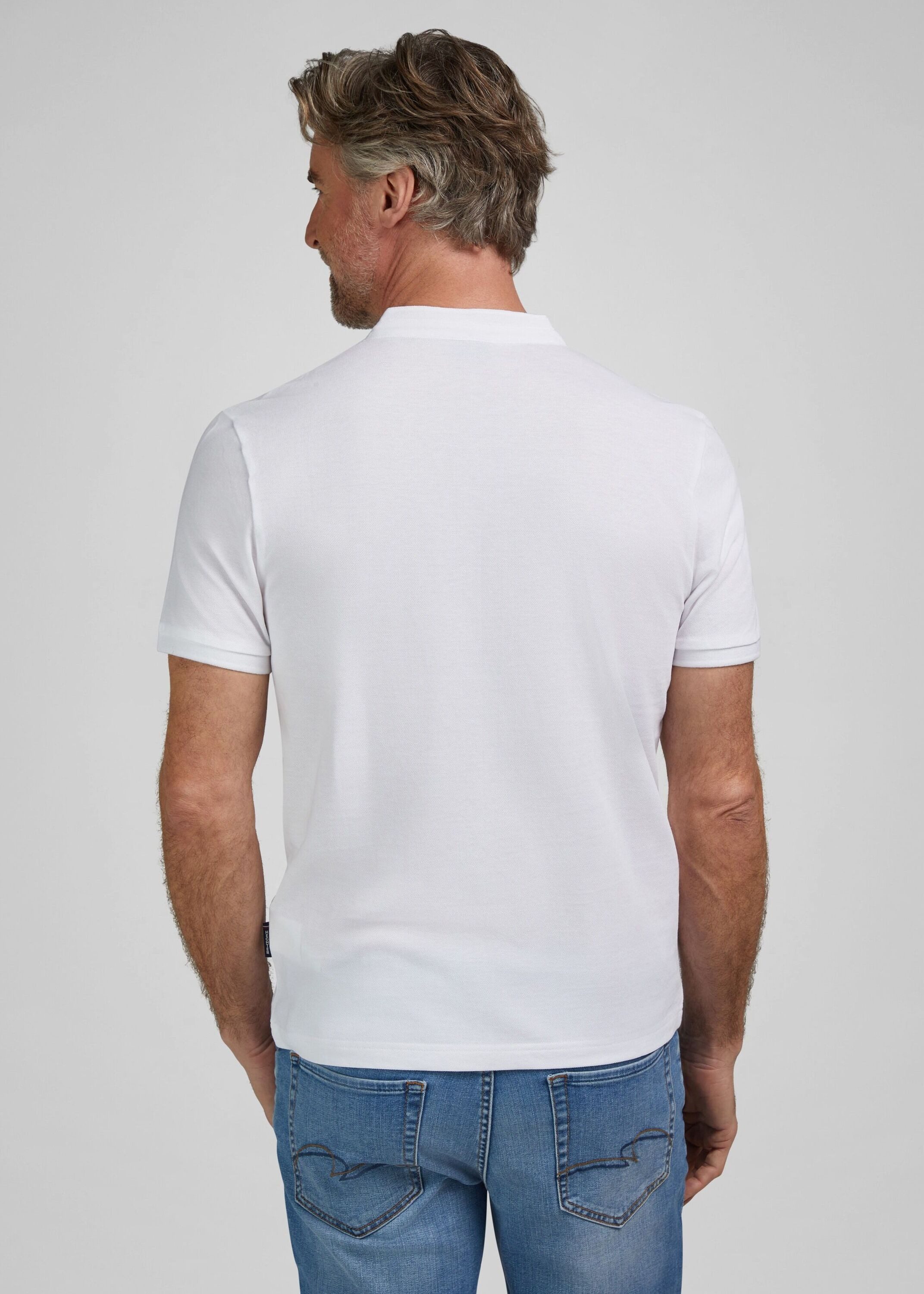 HECHTER PARIS Poloshirt (1-tlg) Basic Poloshirt aus Piqué