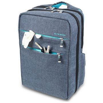 Elite Bags Arzttasche Elite Bags CITY'S Pflegerucksack Grau 40 x 28 x 14 cm