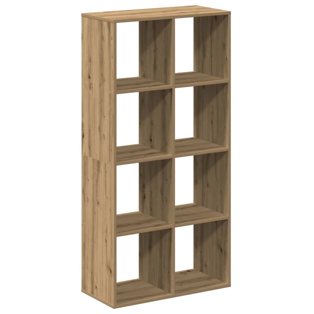 vidaXL Bücherregal Raumteiler-Bücherregal Artisan-Eiche 69,5x29x137,5 cm, 1 günstig online kaufen
