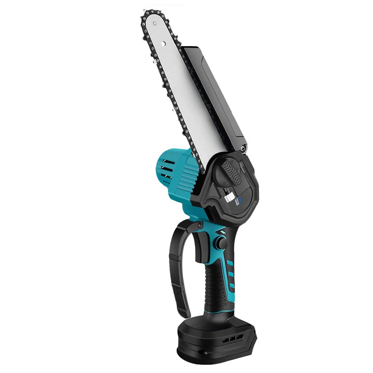 AUDEW Akku-Kettensäge, 20 cm Schwertlänge, Akku (2Ah), Bürstenlose Kettensäge Schnittwerkzeug