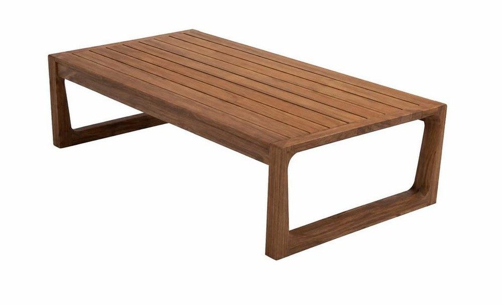 Xlmoebel Couchtisch Couchtisch Braun Holz Design Wohnzimmertisch Holz (1-St., 1-tlg)