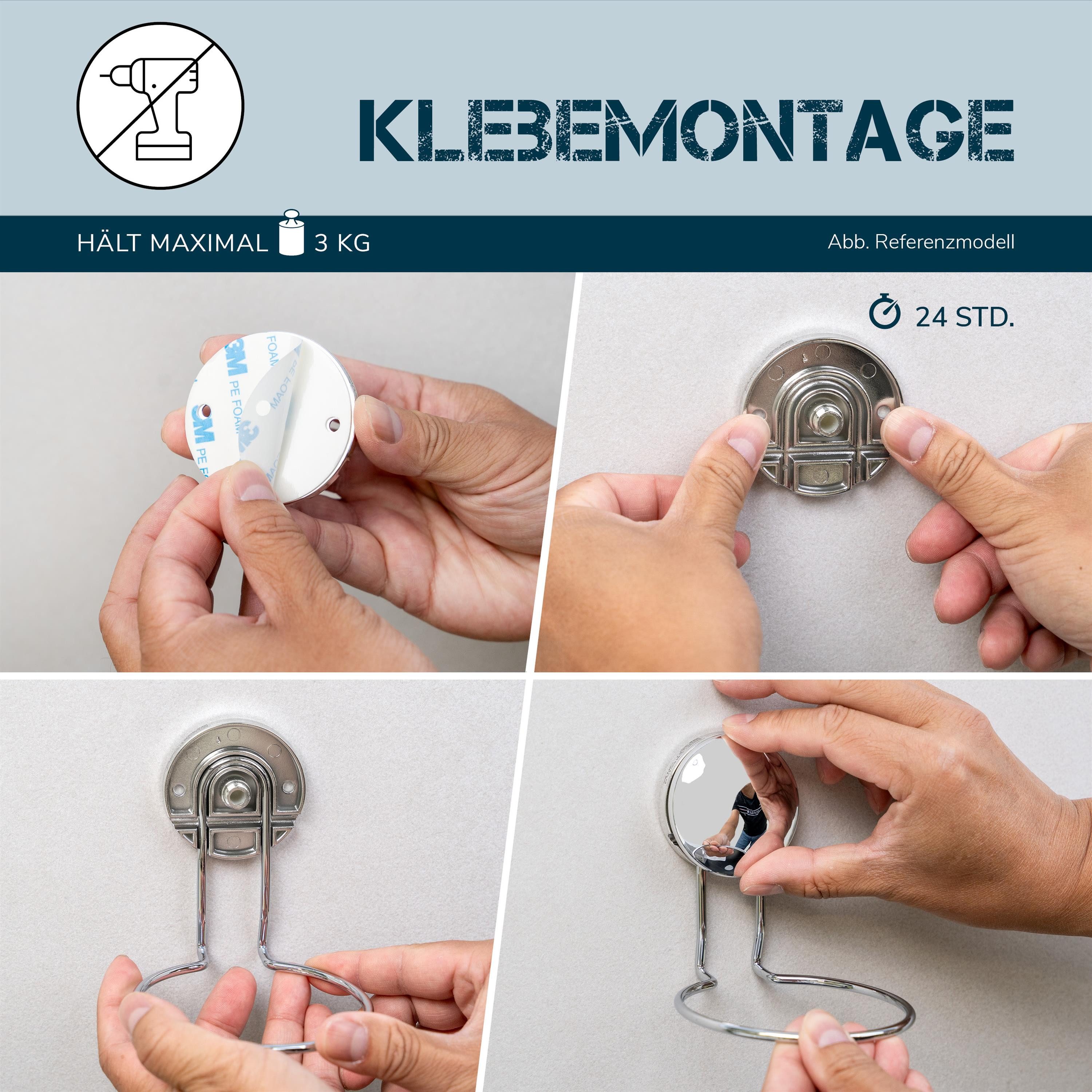 bremermann Handtuchring Badserie Moon-Loc Handtuchring – Bild 4 von 5