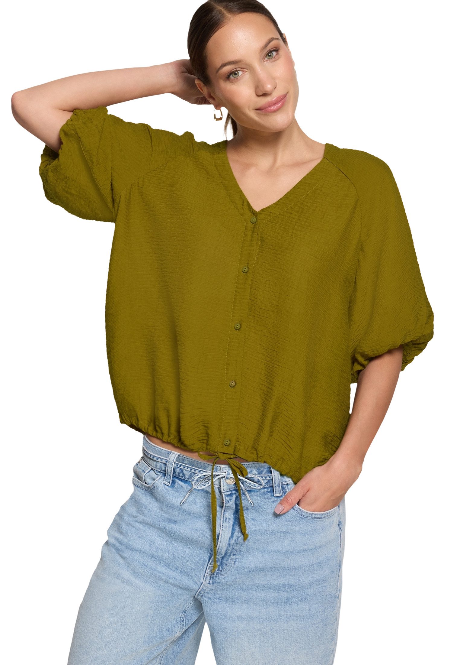 Zero Schlupfbluse Damen