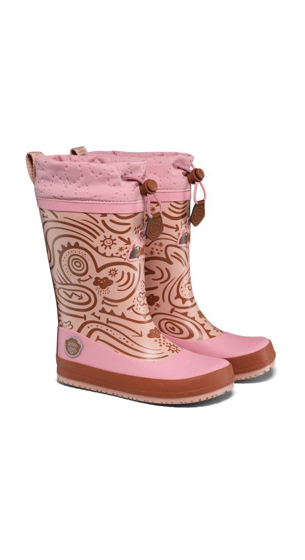 Affenzahn Vegan Puddly Gummistiefel nach Barfußschuhprinzip, wasserdicht