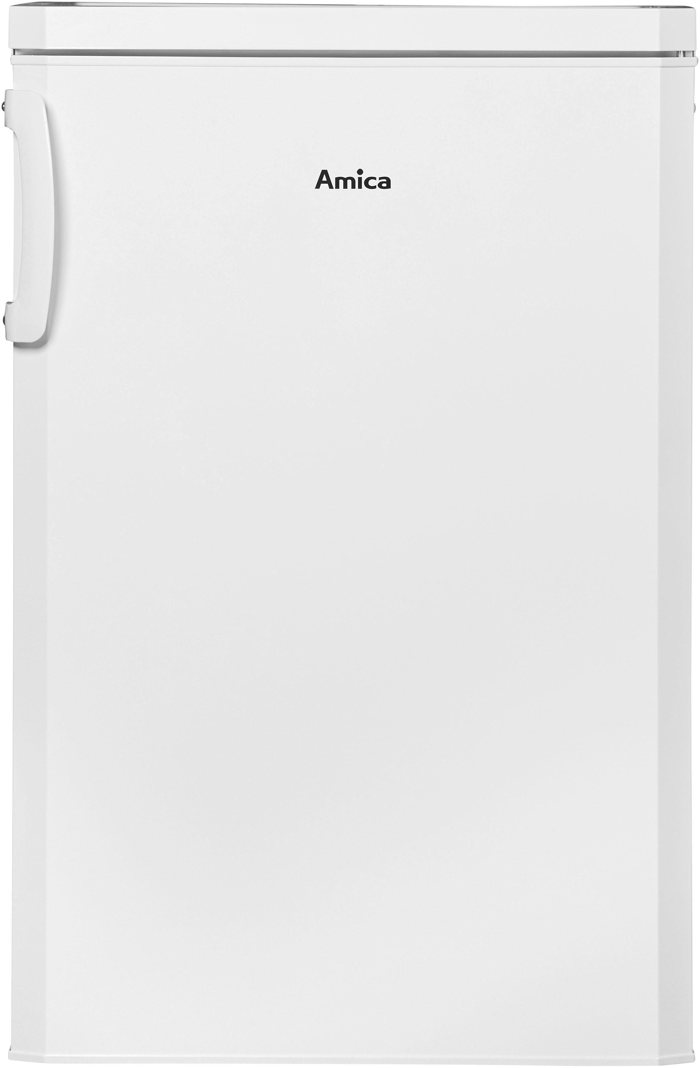 Amica Table Top Kühlschrank KS 15123 W, 84,5 cm hoch, 55 cm breit
