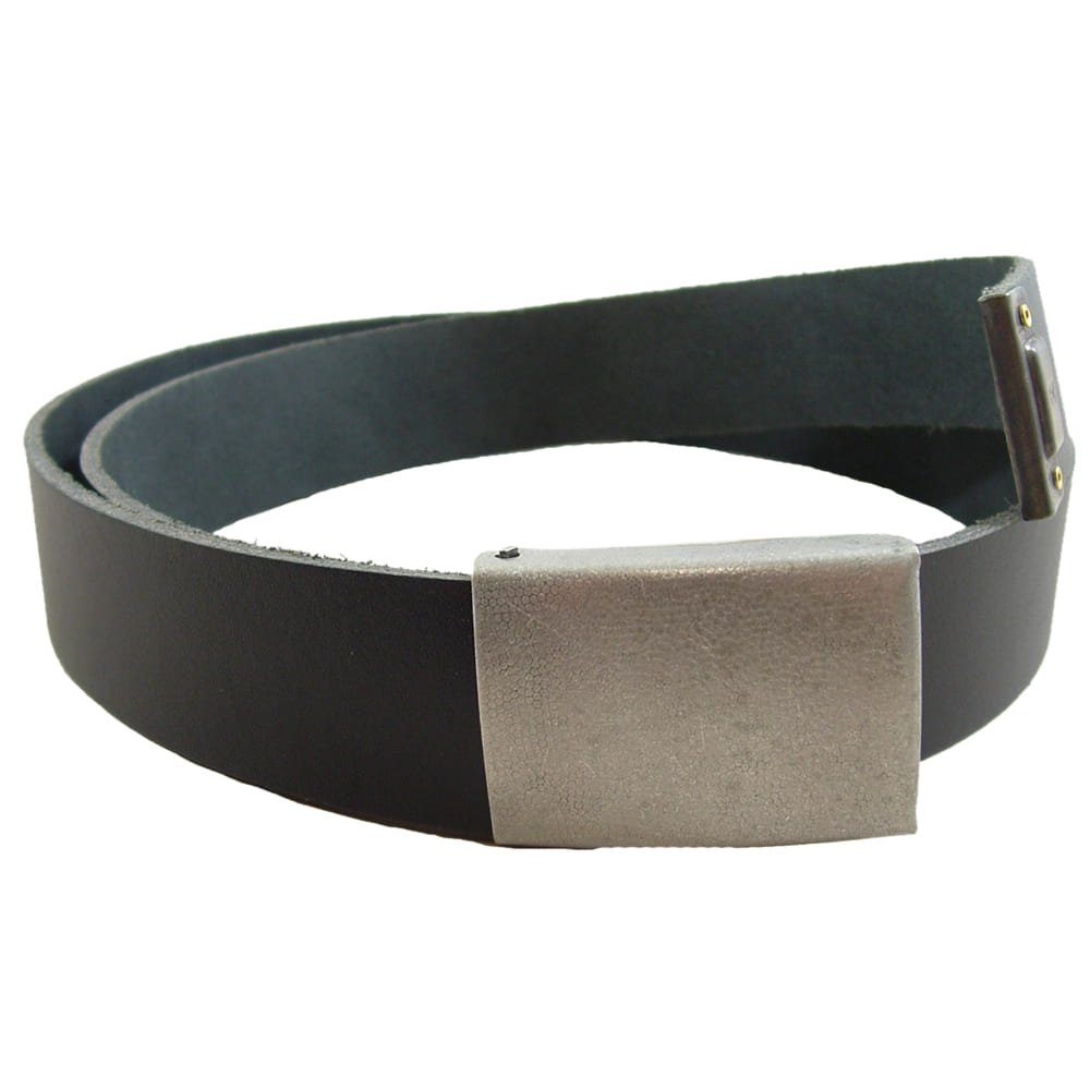 Mil-Tec Koppelgürtel Bundeswehr Gürtel Leder Schwarz günstig online kaufen