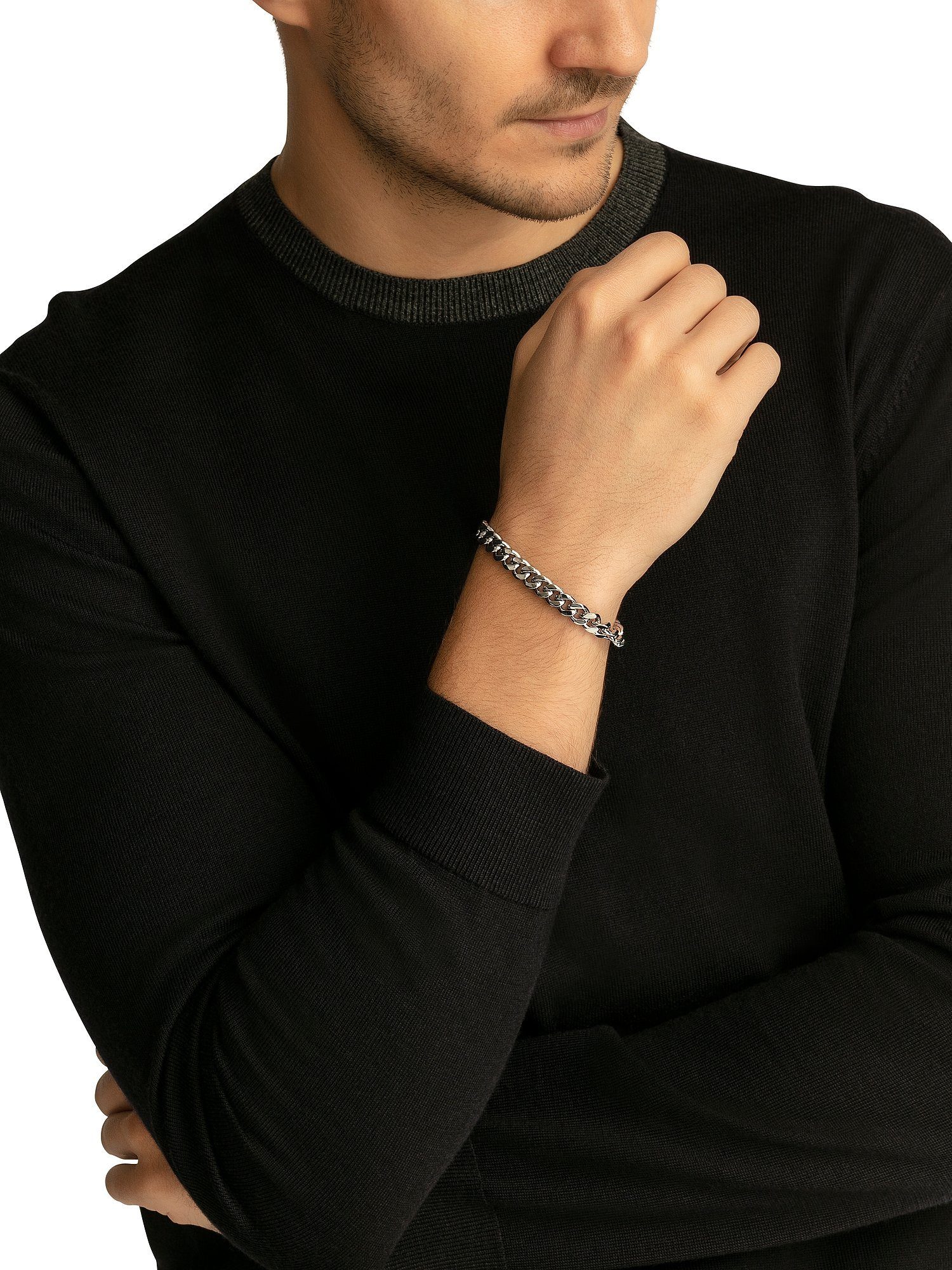 FAVS Edelstahlarmband FAVS Herren-Armband Edelstahl