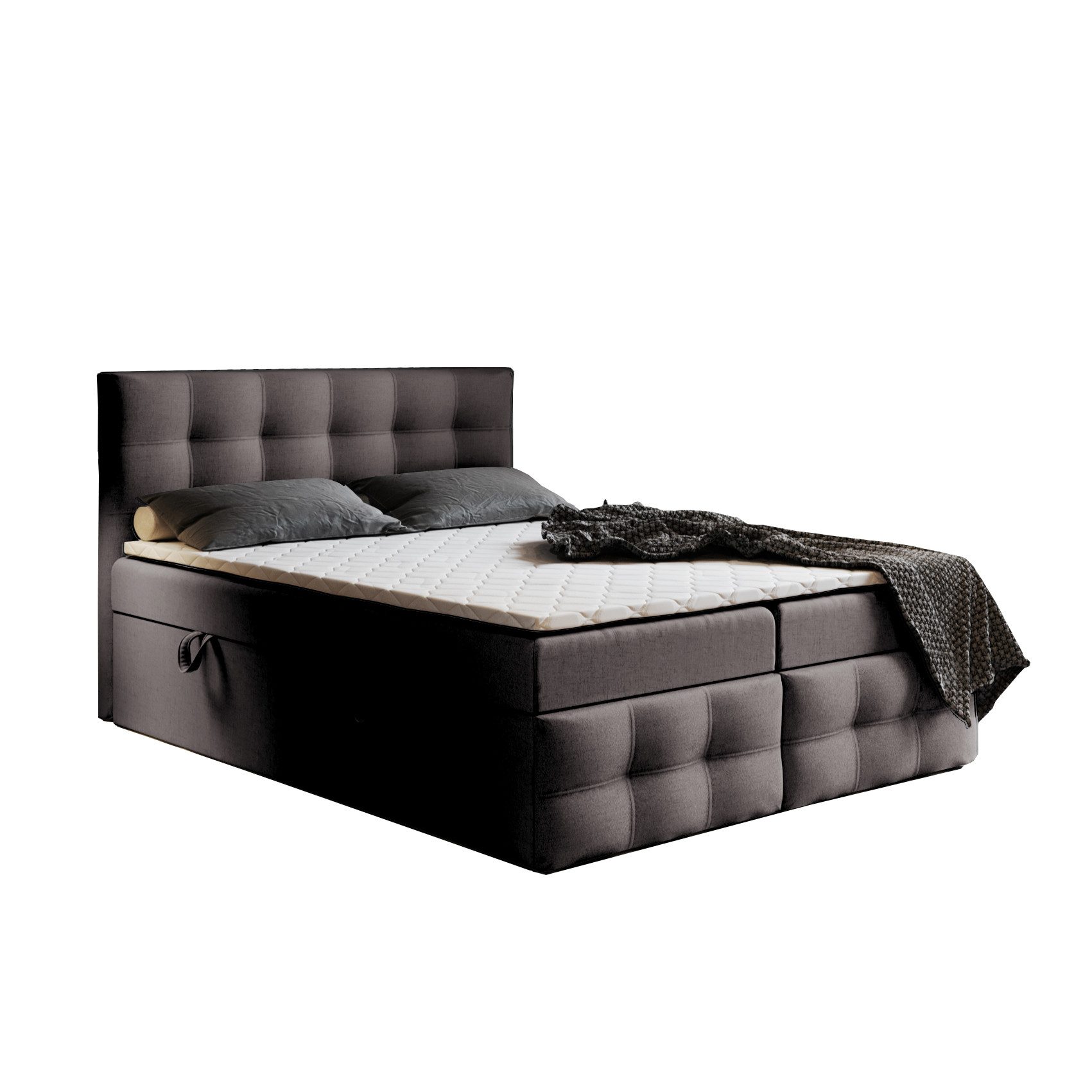 Godre Boxspringbett mit Bettkasten Ewora 3 günstig online kaufen