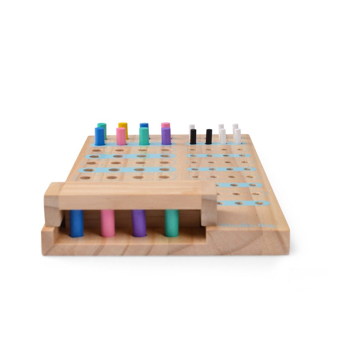 Moulin Roty Spiel Logikspiel Geheimcode für Kinder ab 5 Jahren aus Holz, 2 Spieler