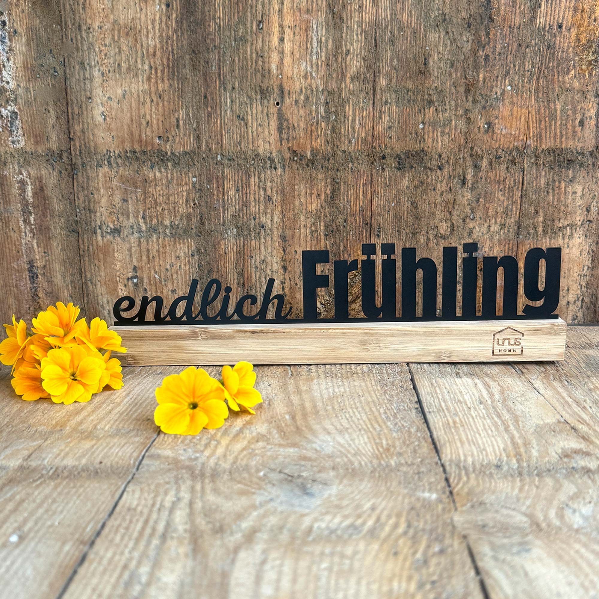 UNUS HOME Dekofigur Aufsteller Frühling und Herbst (30cm breit), Frühlingss günstig online kaufen