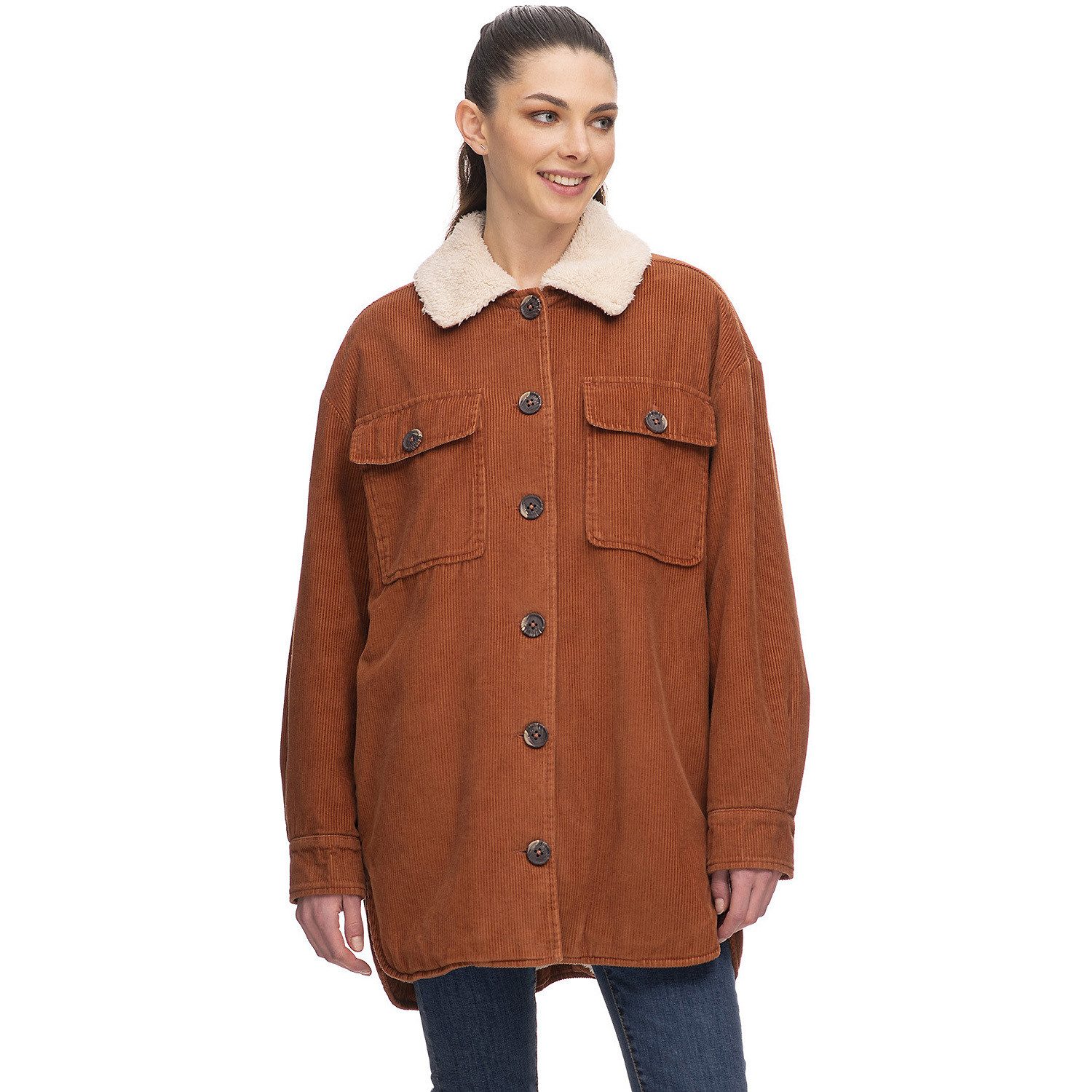 Ragwear Fleecejacke Fleecejacke W KYOKA CORDUROY
