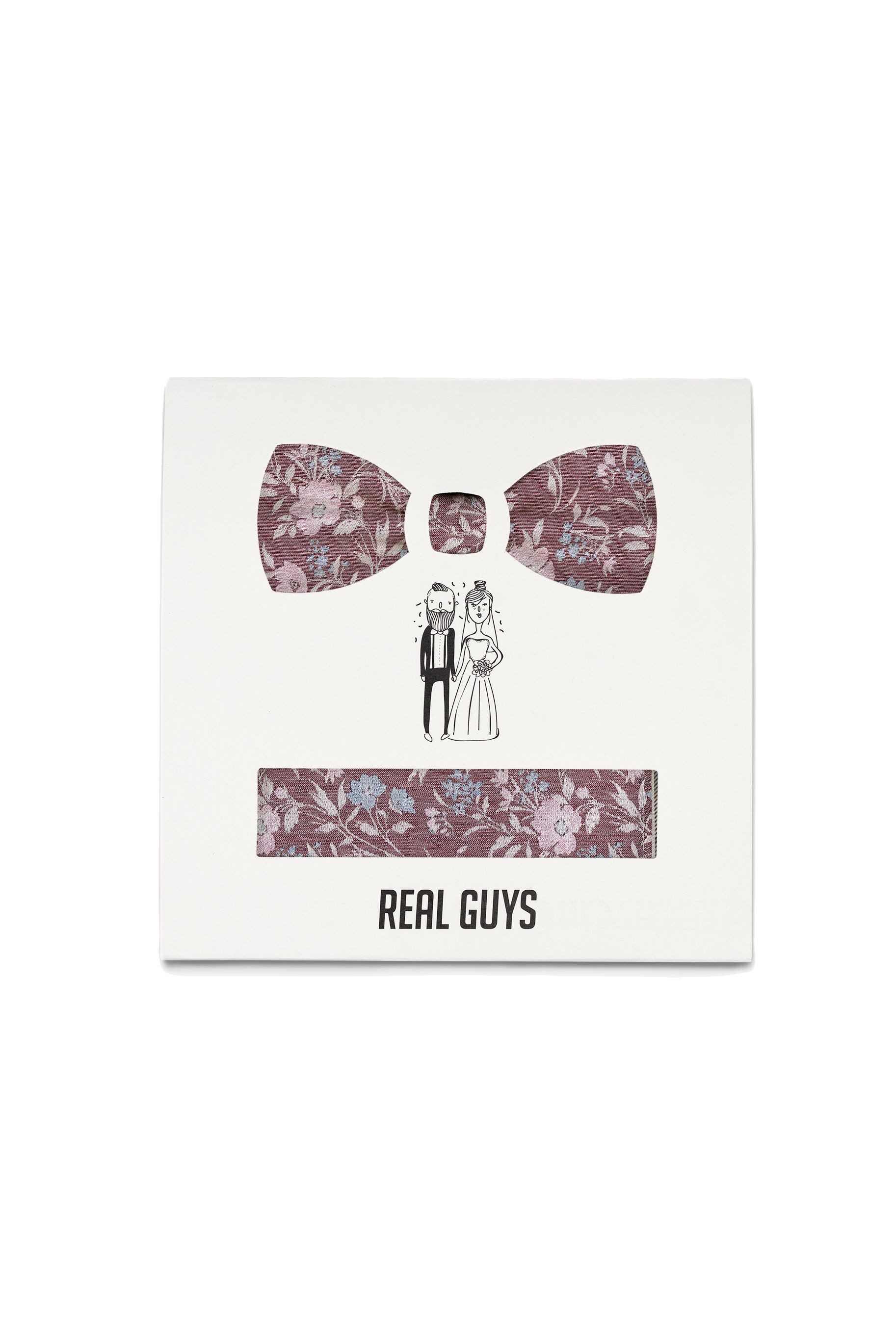 REAL GUYS by J.PLOENES Fliege 5826FSET (2-St) Set bestehend aus Fliege und Einstecktuch