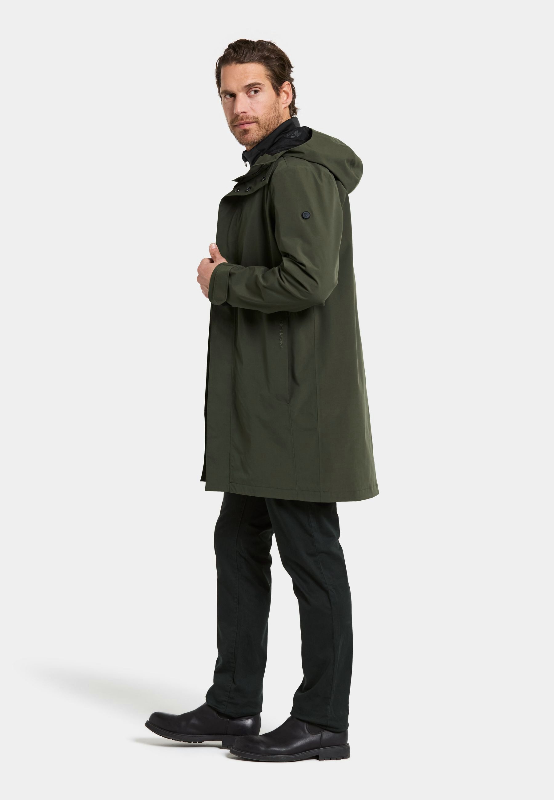 Didriksons Parka George Parka mit Kapuze mit Taschen