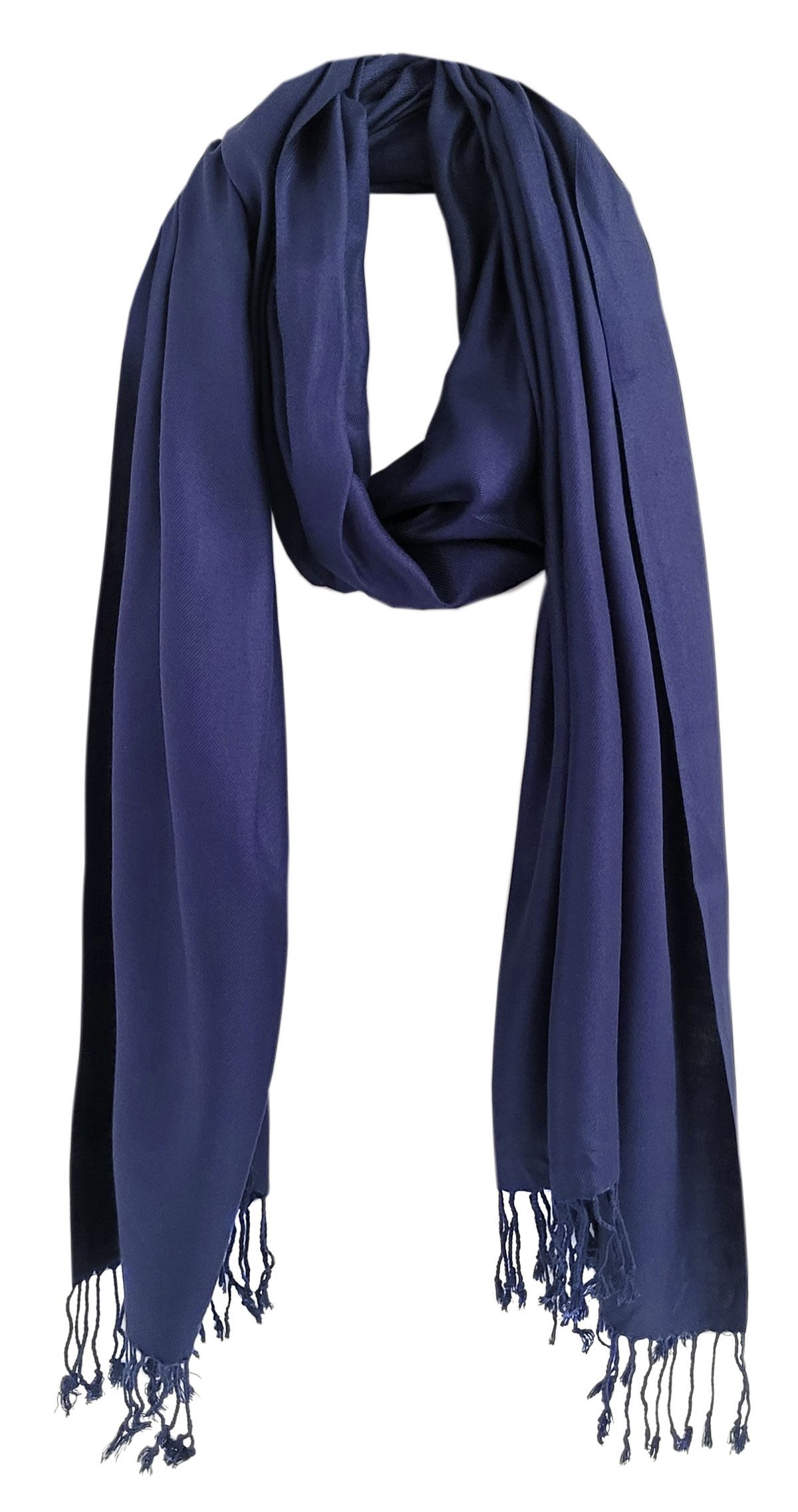 Bovari Schal Pashmina aus 100% Premium Viskose - weich wie Kaschmir -, glän günstig online kaufen