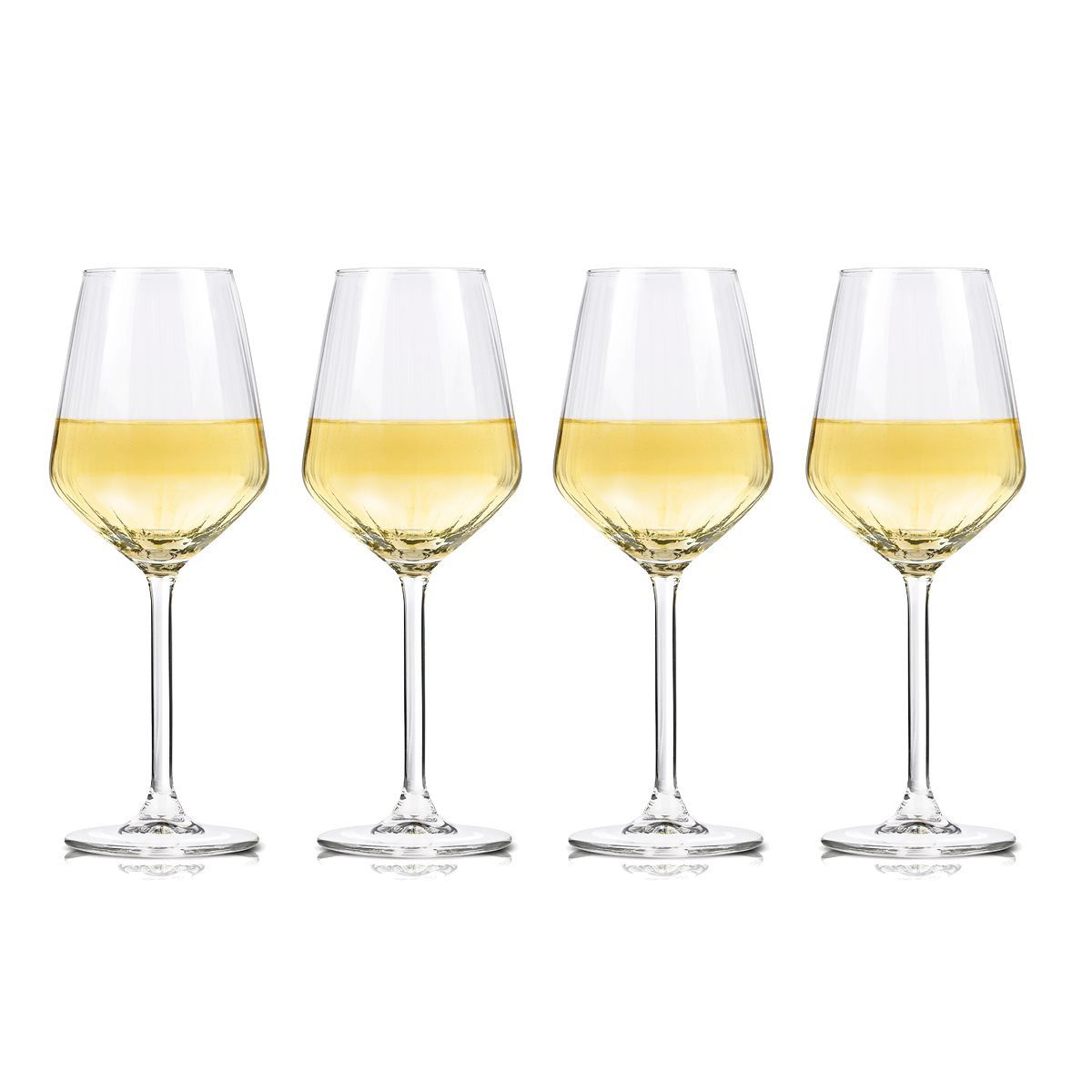 Alpina Weinglas alpina Weingläser Weißwein - Set 38cl, Glas