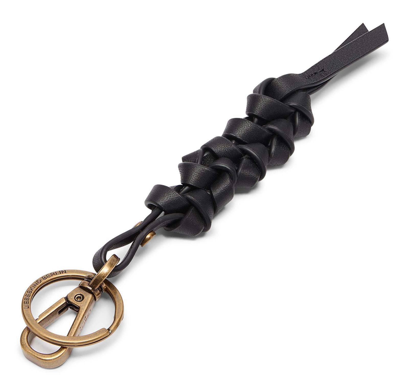 Liebeskind Berlin Schlüsselanhänger Calf Optic Short Keyring, aus echtem Leder