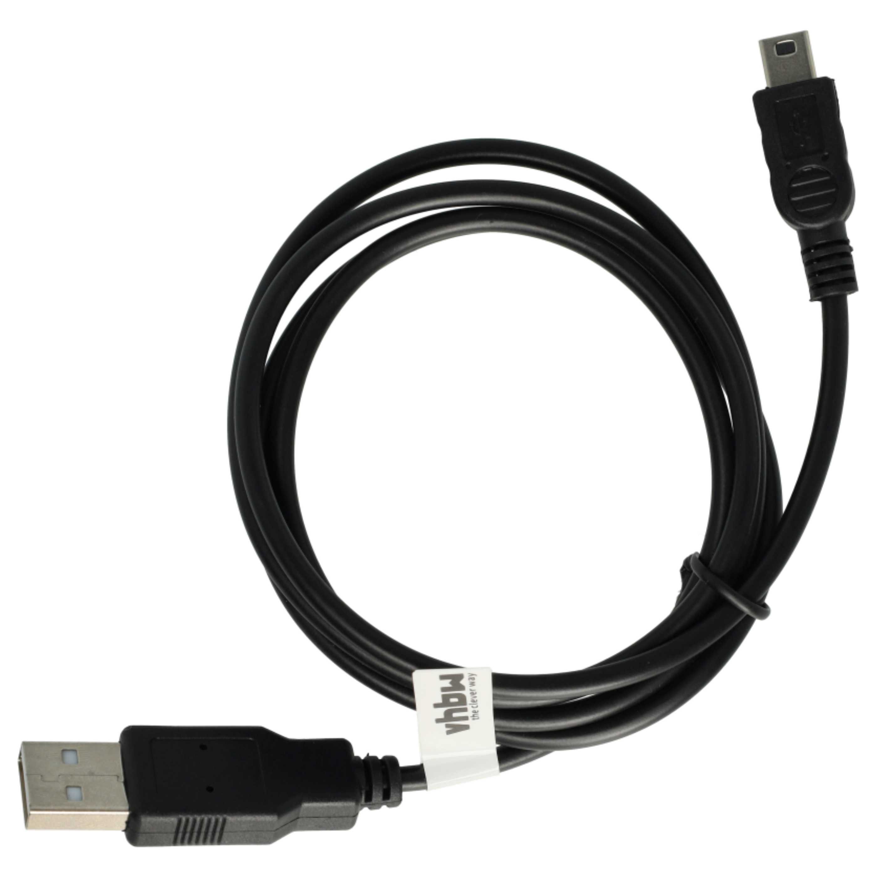 vhbw passend für Garmin Aproach G3 Navi Kamera / Mobilfunk / Foto DSLR USB-Kabel