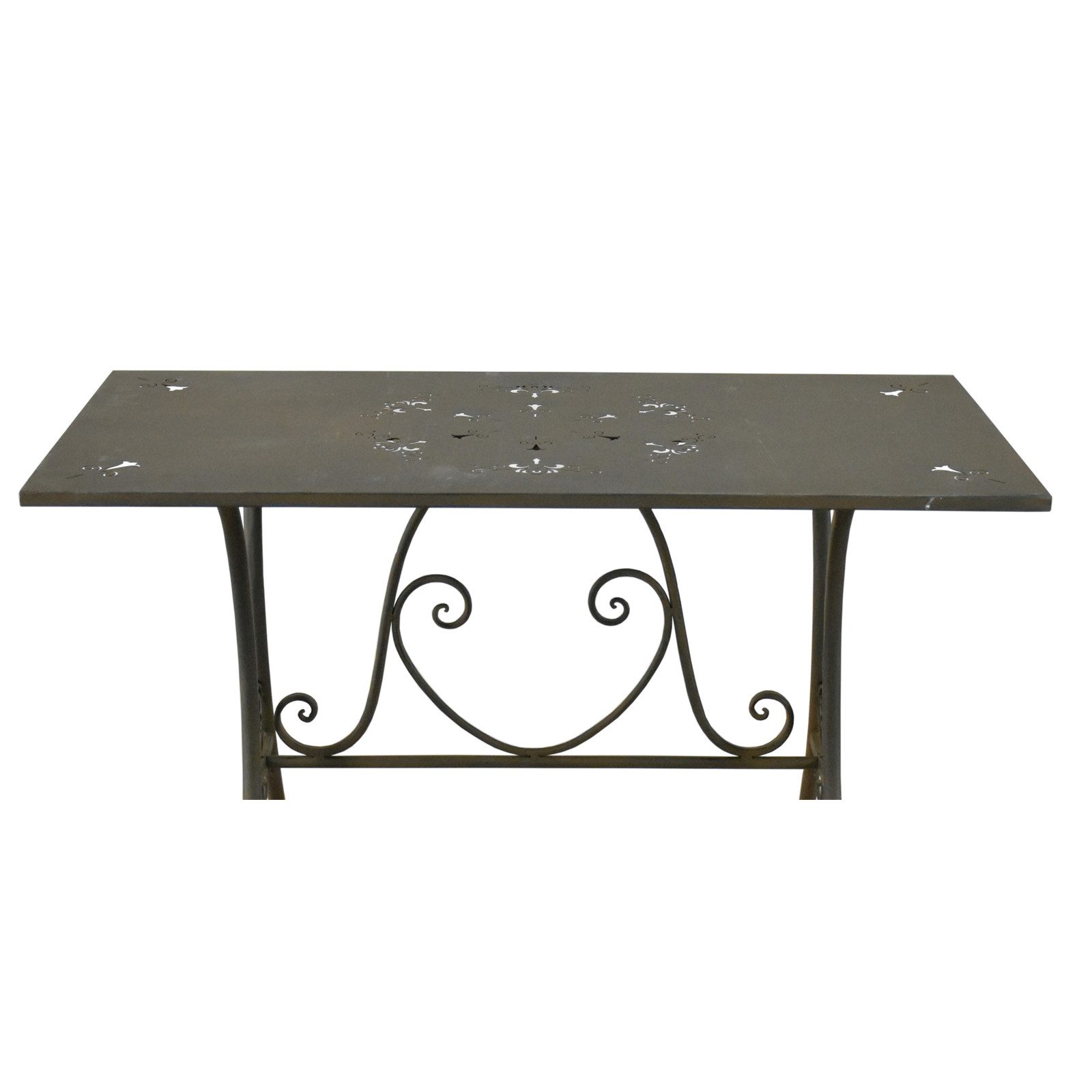 HTI-Living Gartentisch Metalltisch Braun Lily (Stück, 1-St., 1 Tisch), Gart günstig online kaufen