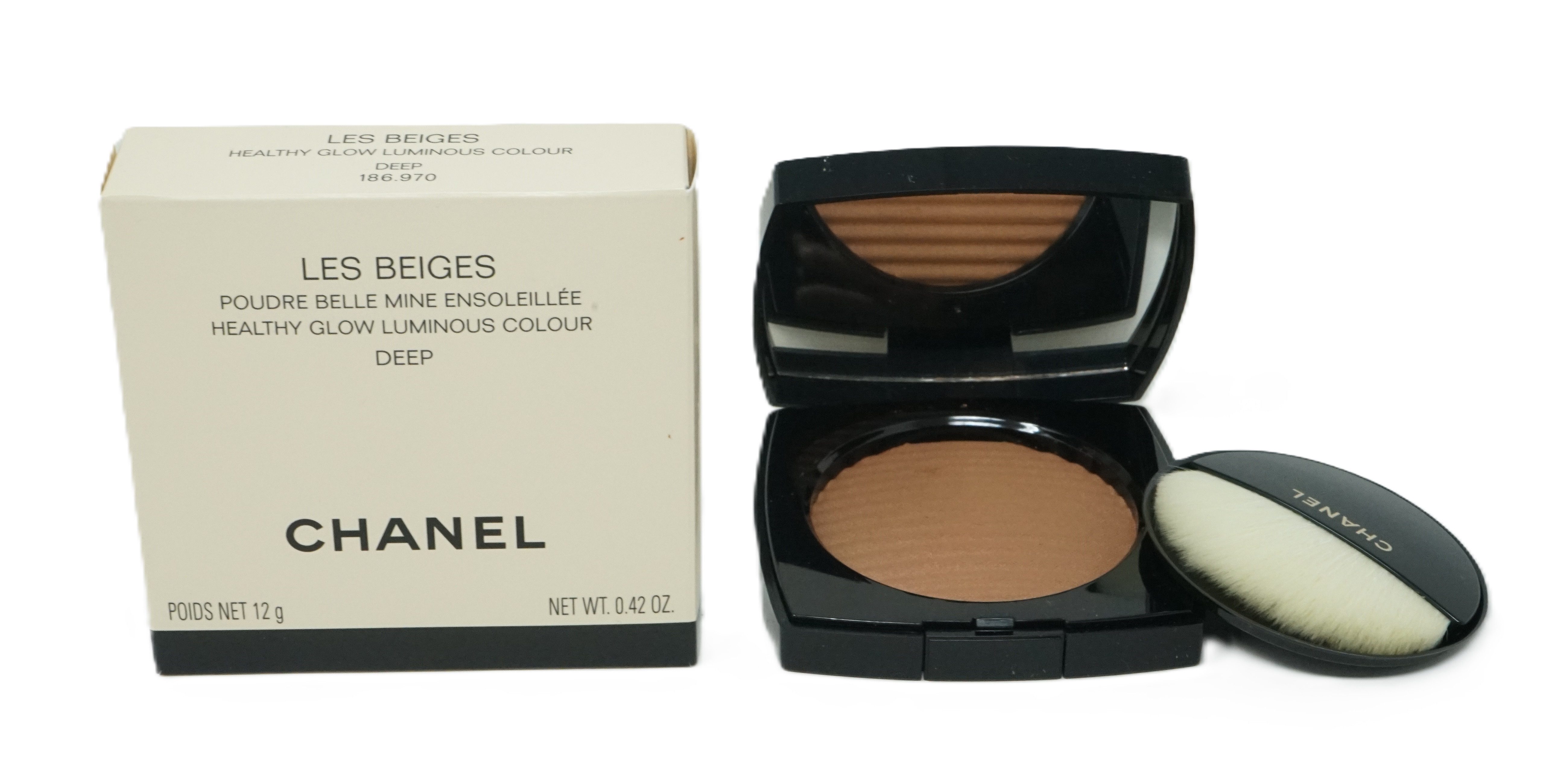 CHANEL Foundation Chanel Les Beiges Poudre Belle Mine Ensoleillée Deep 12g