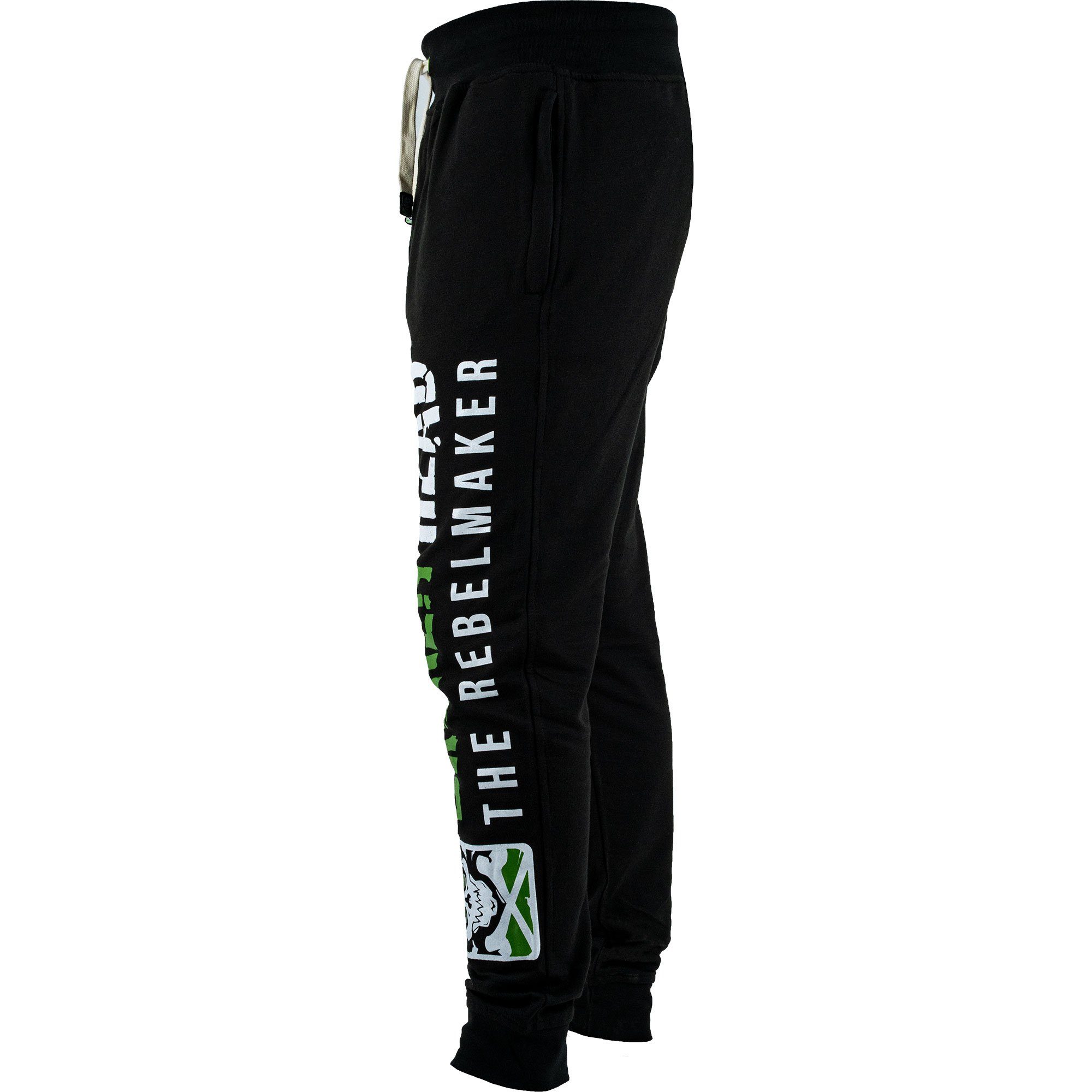 Broken Head Jogginghose Green Riot günstig online kaufen