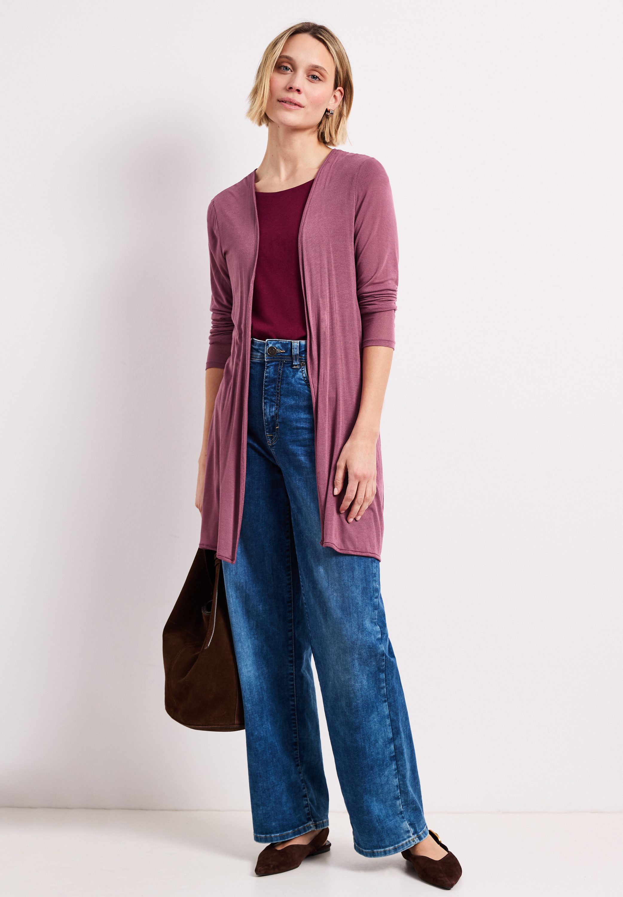 STREET ONE Cardigan aus softer Viskose