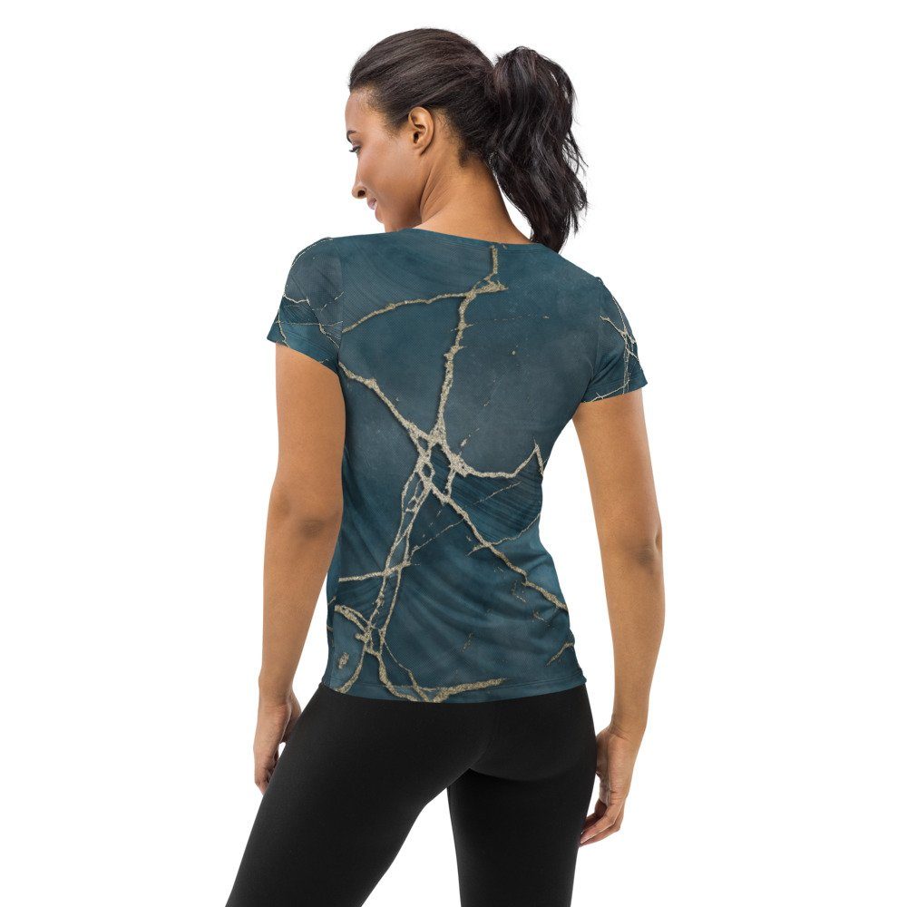 Glamour Sport Mineral raxxa Teal T-Shirt Damen Trainingsshirt