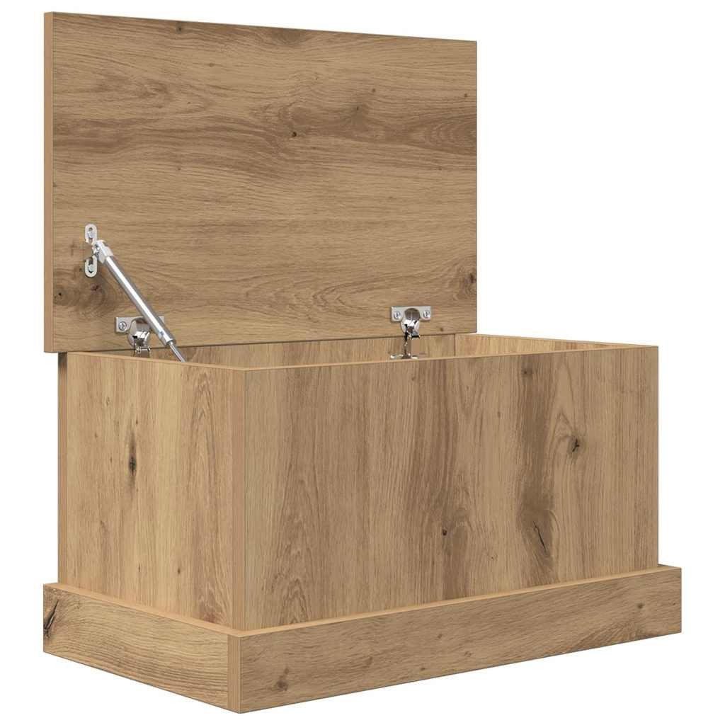 vidaXL Aufbewahrungsbox Truhe Artisan-Eiche 30x50x28 cm Holzwerkstoff (1 St) – Bild 5 von 5