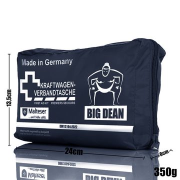 BigDean KFZ-Verbandtasche 2x Verbandstasche MADE IN GERMANY in blau