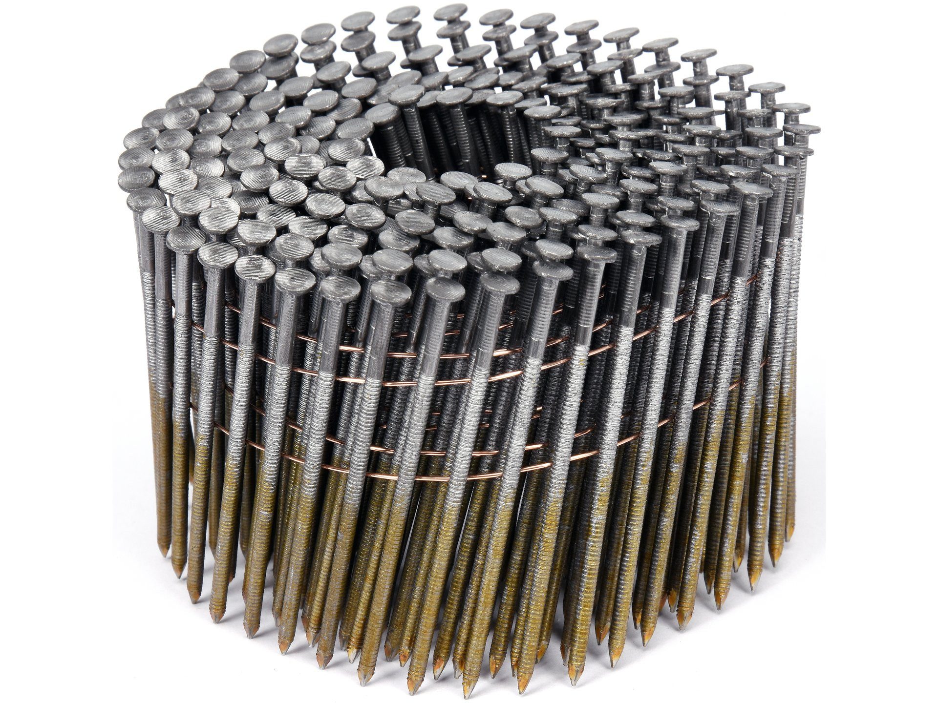 TRIZERATOP Nagel Coilnägel, Trommelnägel 80x2,8 mm, 3000 Stück, drahtgebunden, Coilnägel, Trommelnägel 80x2,8 mm, 3000 Stück, drahtgebunden, 1-St.