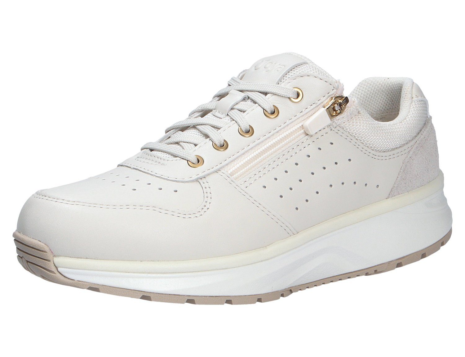 DYNAMO ZIP W WHITE Schnürschuh