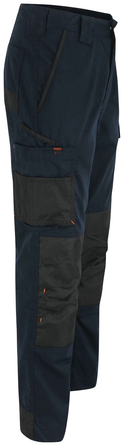 Herock Arbeitshose Taschen, bequem, Hose wasserabweisend, Leicht angenehme 10 Passform marine und Mars