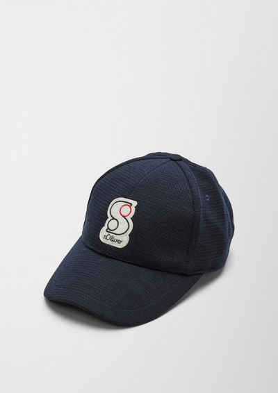 s.Oliver Baseball Cap Kappe mit Label-Patch Label-Patch