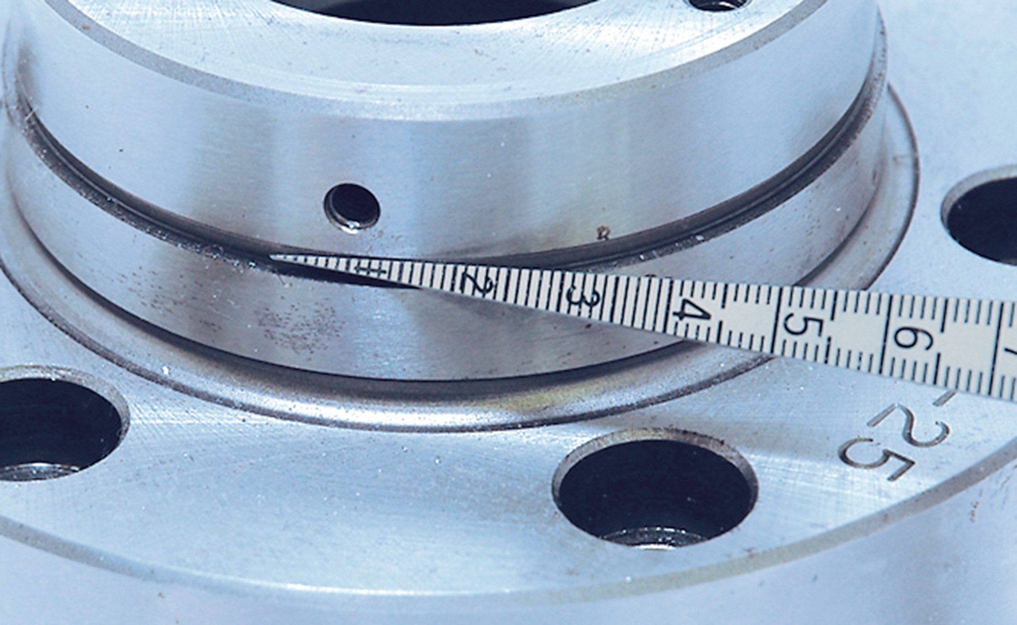 FAMEX Fühlerlehre 32729 Fühlerlehre, Schweißkegel, mit Halter, Tiefenlineal 1–15 mm