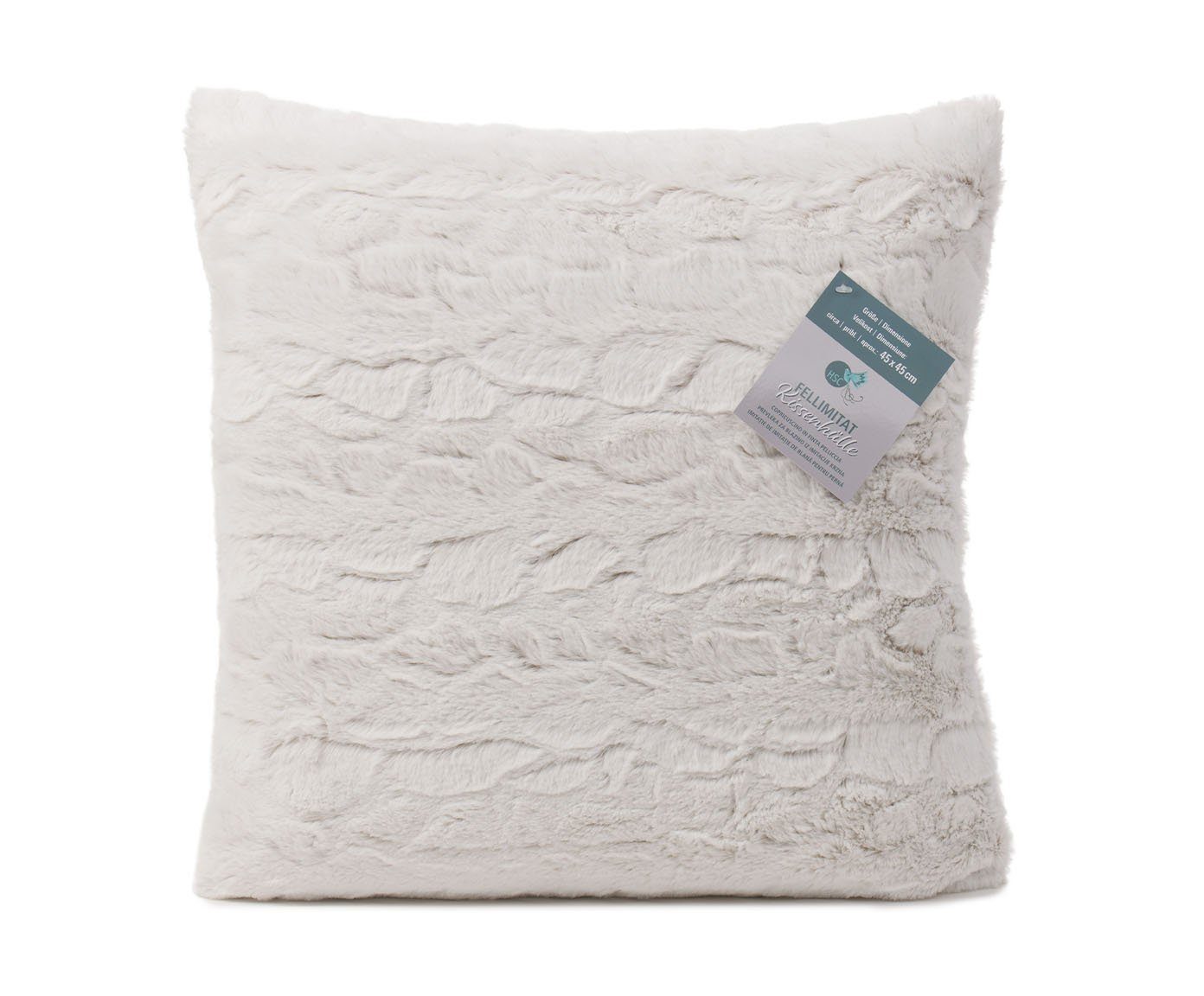 HSC Home-Style-Creation GmbH Kissenbezug Nerz-Fellimitat Kissenhülle, (1 St günstig online kaufen