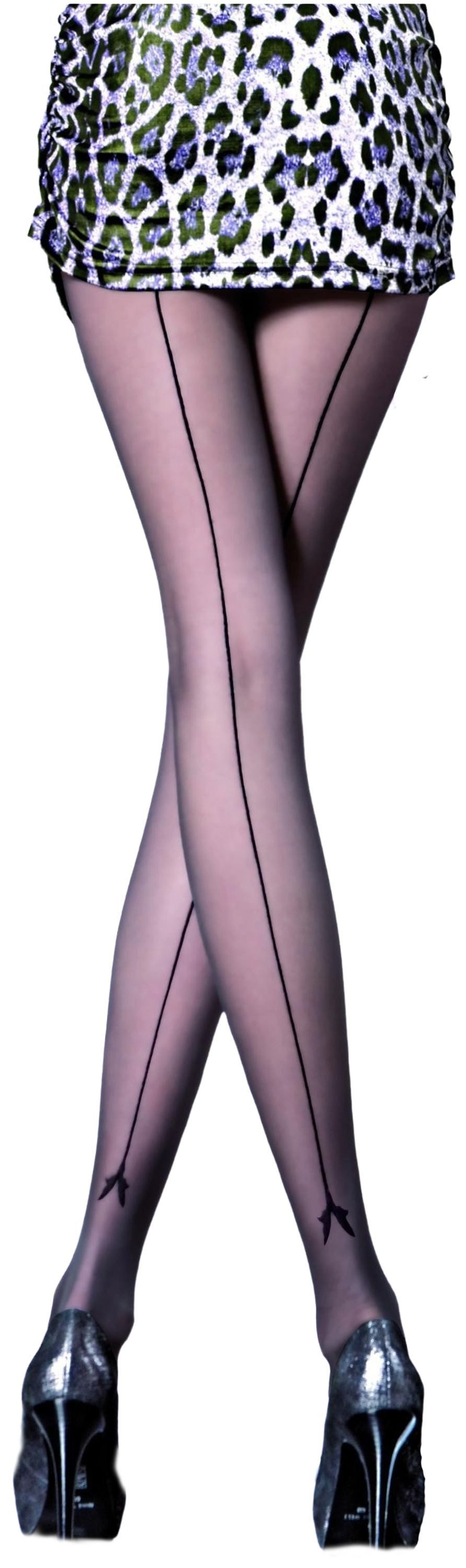 Fiore Feinstrumpfhose Golden Line (Packung 1 Paar) Feinstumpfhose 20DEN mit einer Rückennaht