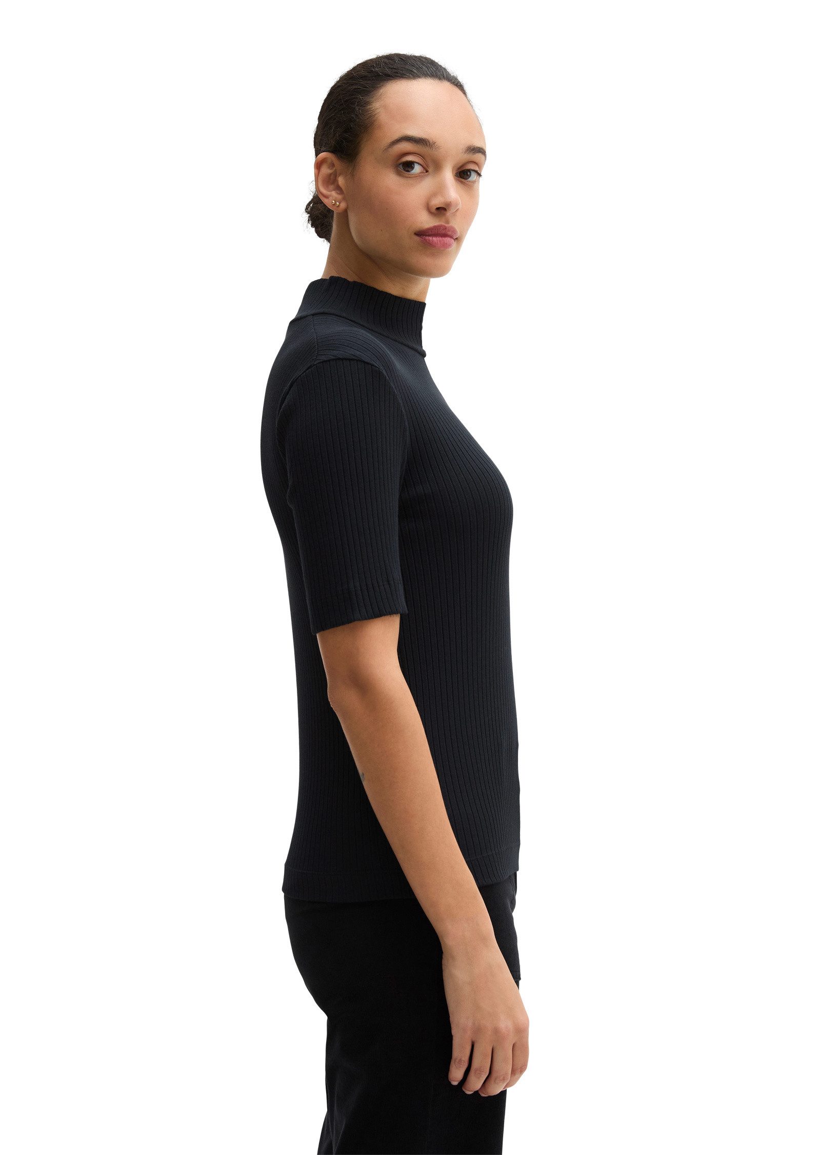 Marc O'Polo T-Shirt aus Bio-Baumwoll-Modal-Stretch-Jersey