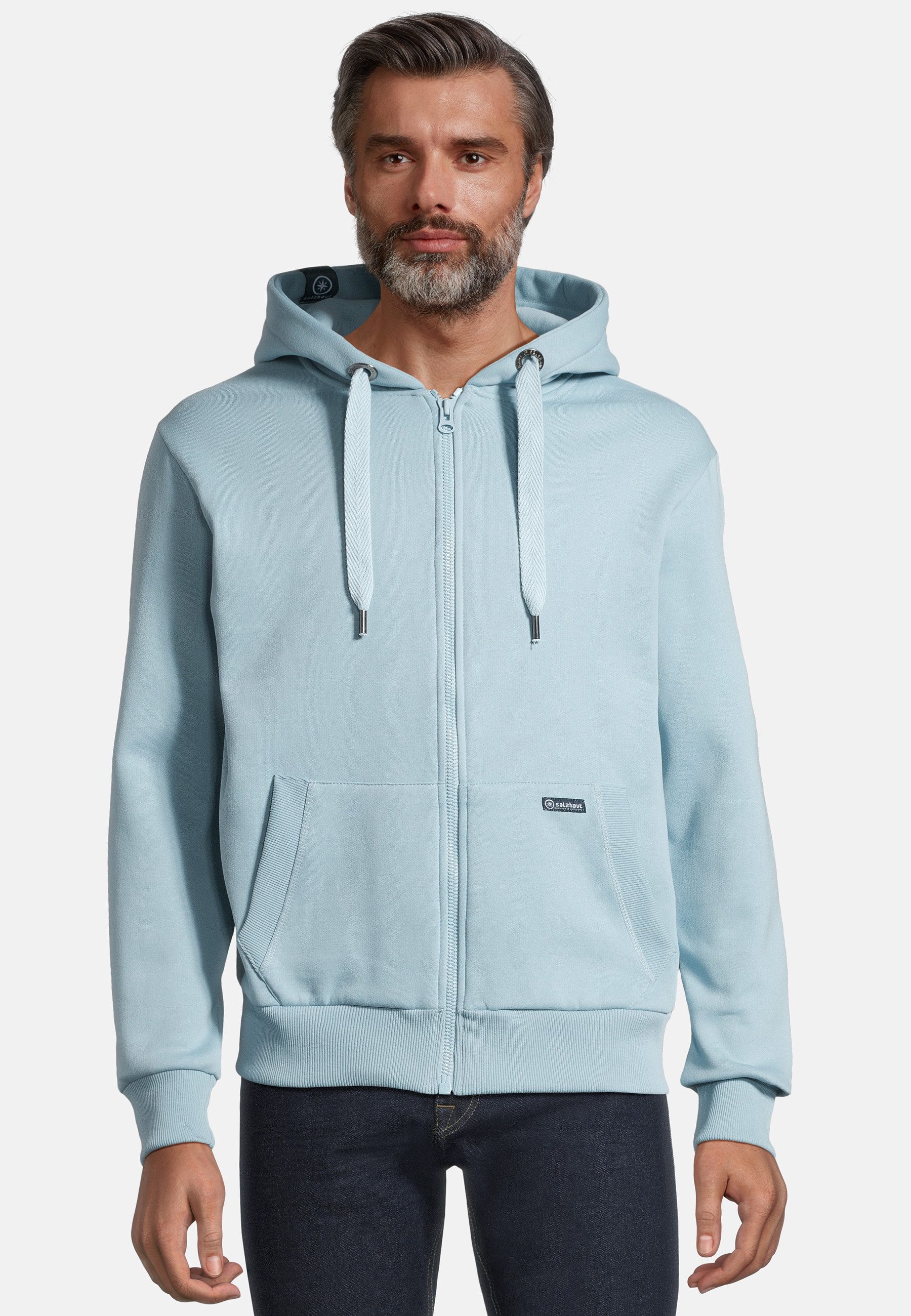 salzhaut Sweatjacke BREKER Herren normale Passform günstig online kaufen