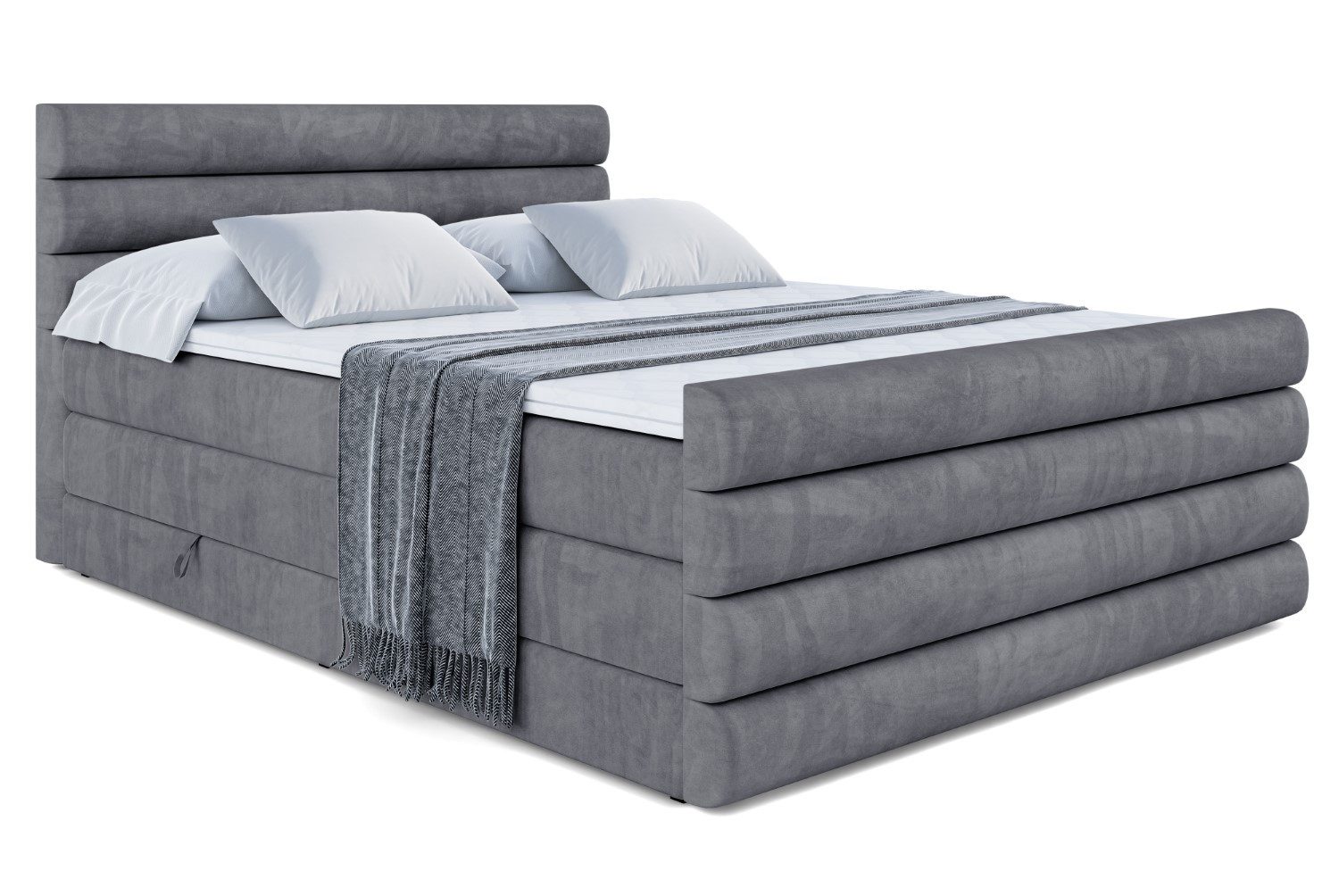 ALTDECOR Boxspringbett CELESTIA-Z KING (Multipocket-Matratze H4, günstig online kaufen