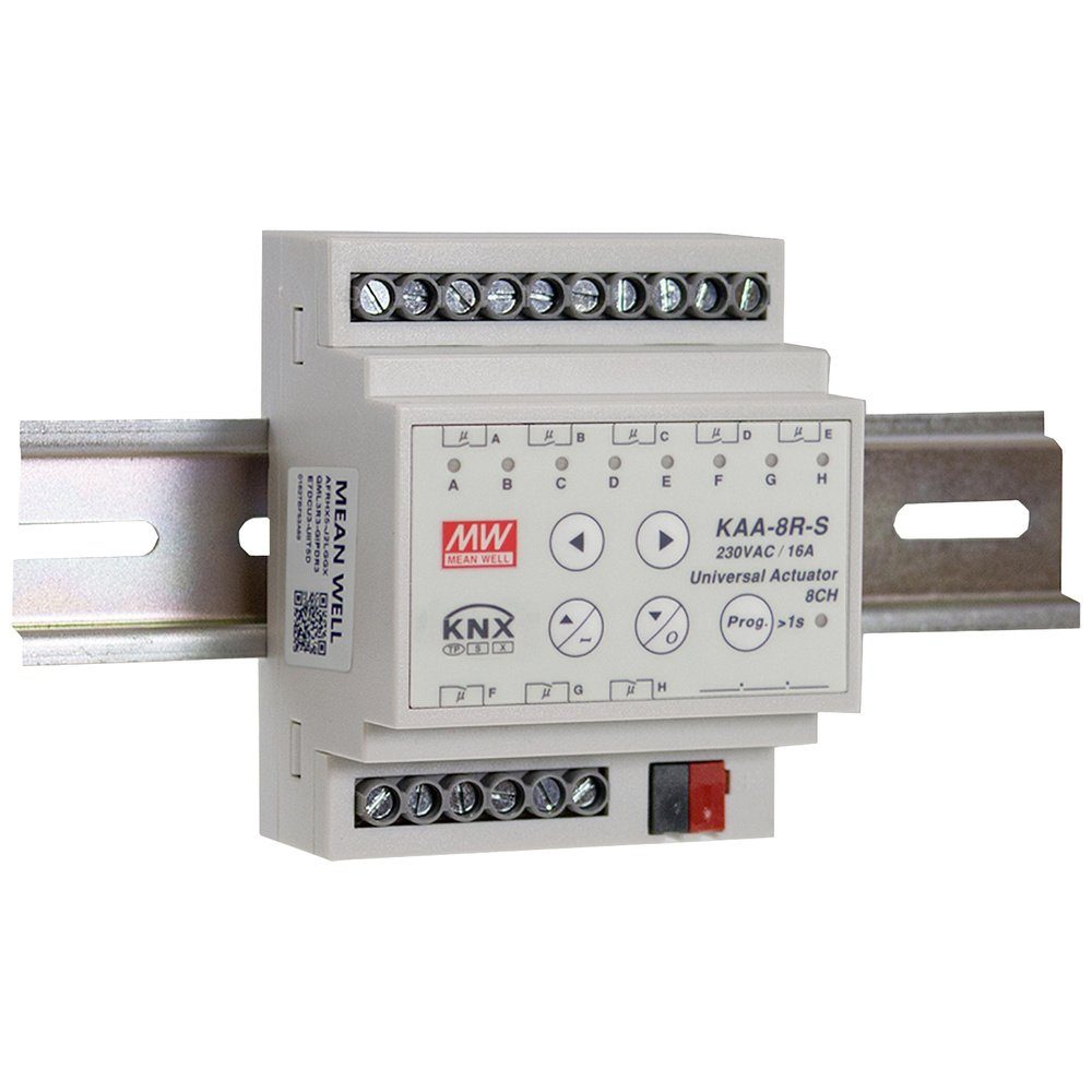 MeanWell Mean Well KAA-8R-10S Universal-Schaltaktor 8-Kanal Smart-Home-Zubehör