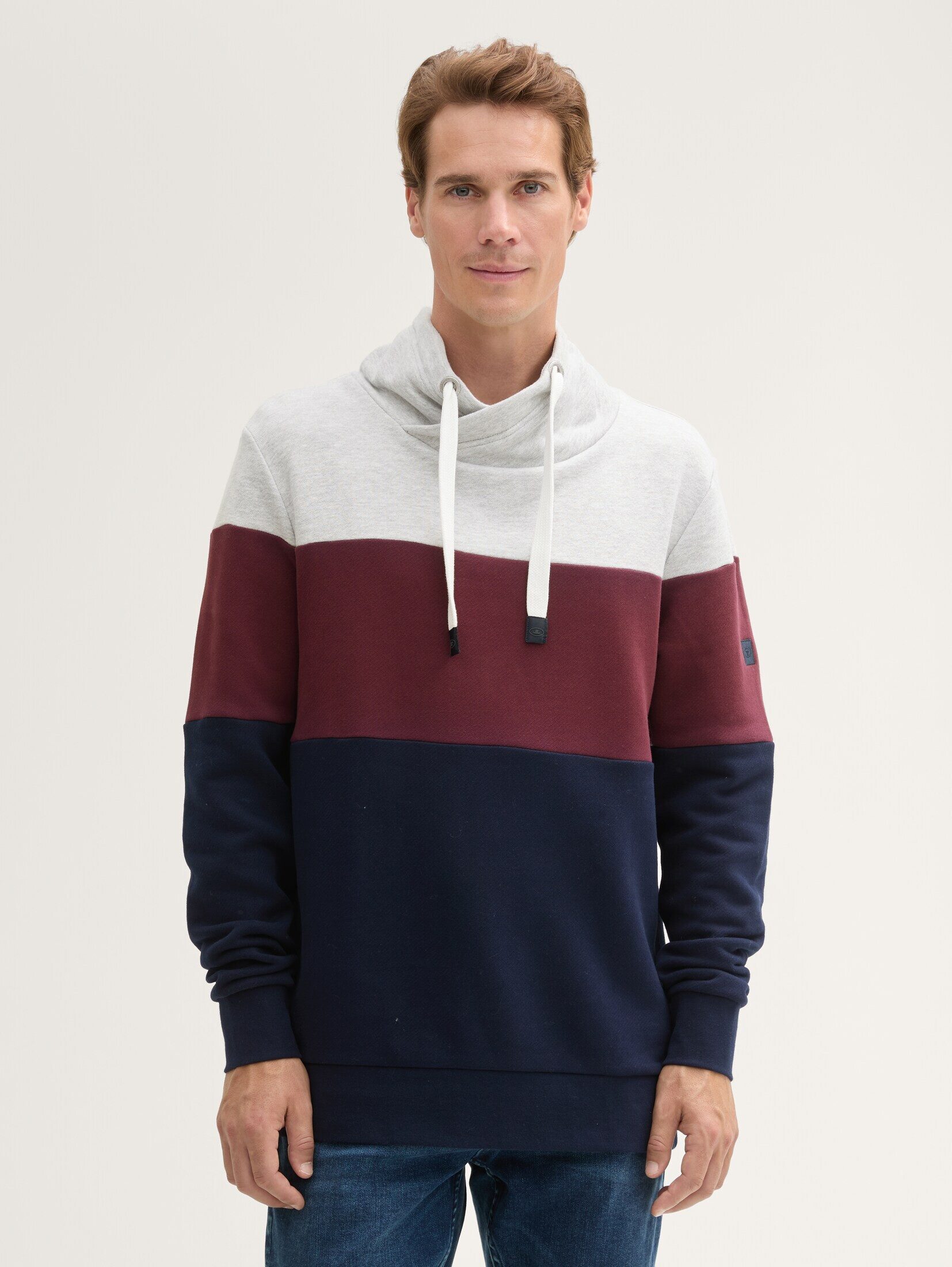 TOM TAILOR Sweatshirt Sweatshirt mit Colour günstig online kaufen
