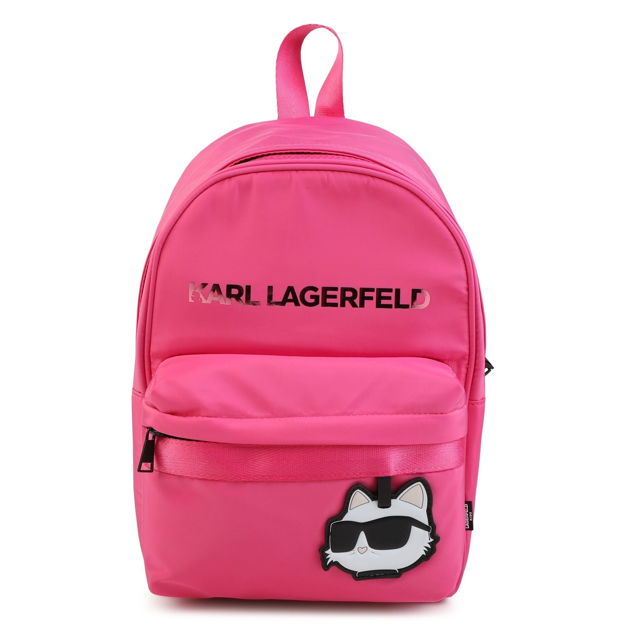 KARL LAGERFELD Rucksack KARL LAGERFELD KIDS Rucksack Katze Choupette pink