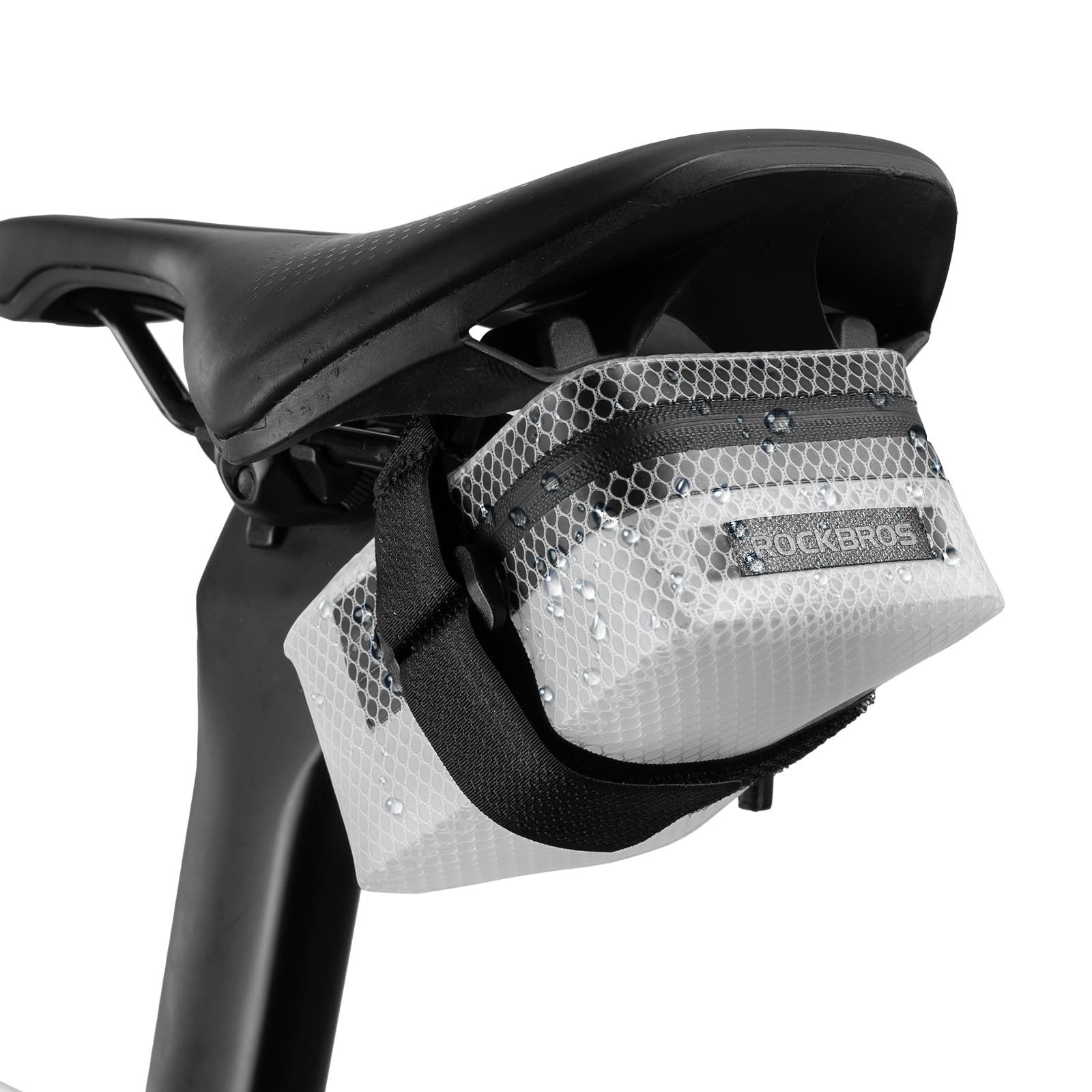 ROCKBROS Fahrradtasche Fahrrad Satteltasche, Mini Fahrradtasche (für Rennräder MTB), Wasserdichte und Leichte