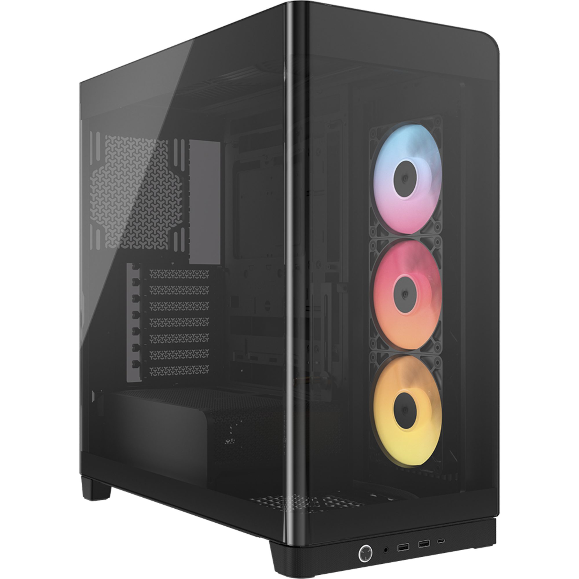 Corsair PC-Gehäuse Corsair FRAME 4500X RS ARGB, Tower-Gehäuse, (Panoramaglas)