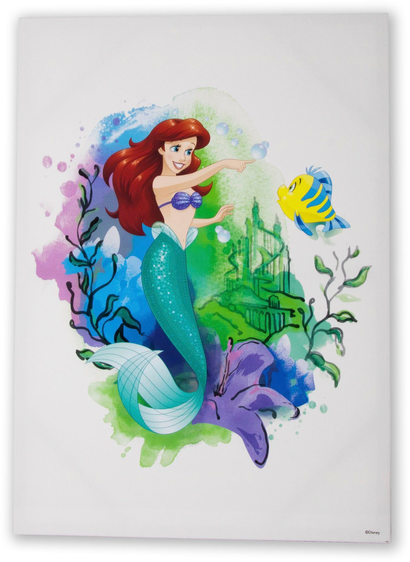 Disney Leinwandbild Little Mermaid, (1 St) | Leinwandbilder