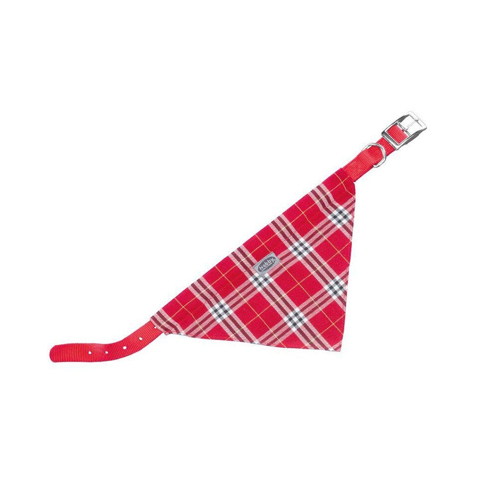 Tier-Halstuch Halsband mit Tuch rot