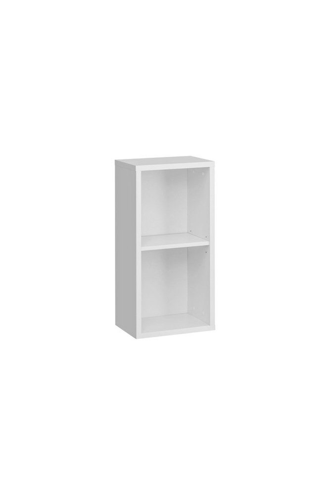 Stylefy Stauraumschrank Dafne SB (Wandregal, Push-to-Open, - Modern, Holzwerkstoff, Wohnmöbel) Hochglanz hängbar, aus viel III variabel Matt I Weiß mit Stauraum, Hochglanzfront Wandschrank, Schwarz mit Design