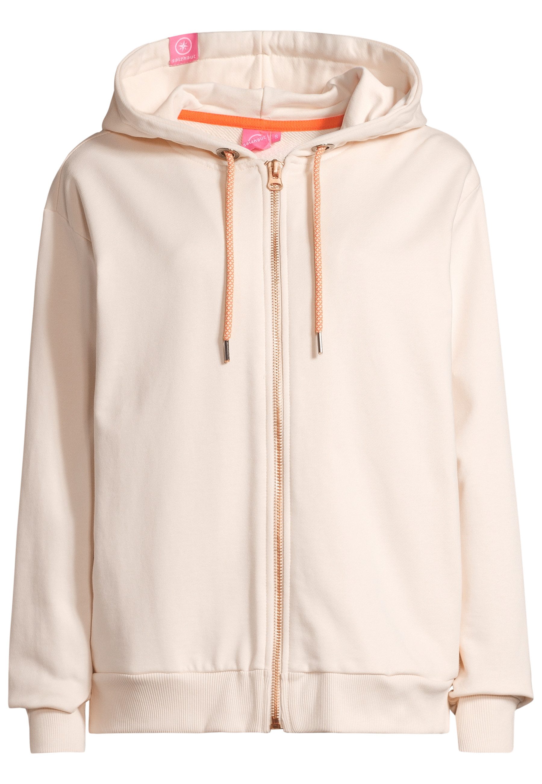 salzhaut Sweatjacke HEDVIG Damen Oversized weiche, günstig online kaufen